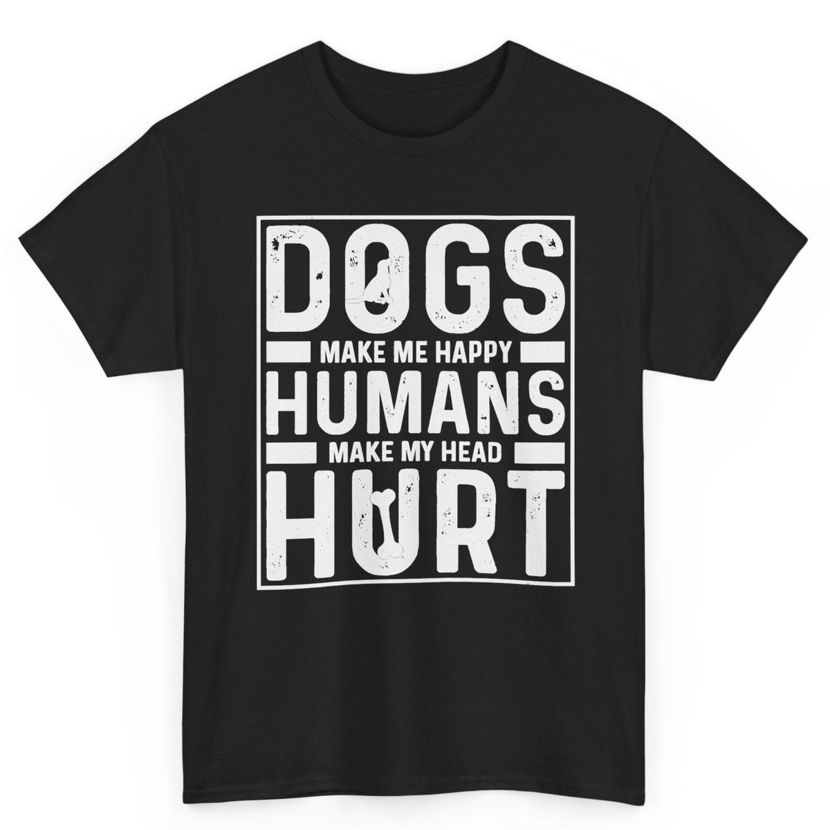 Dogs Make Me Happy Tee