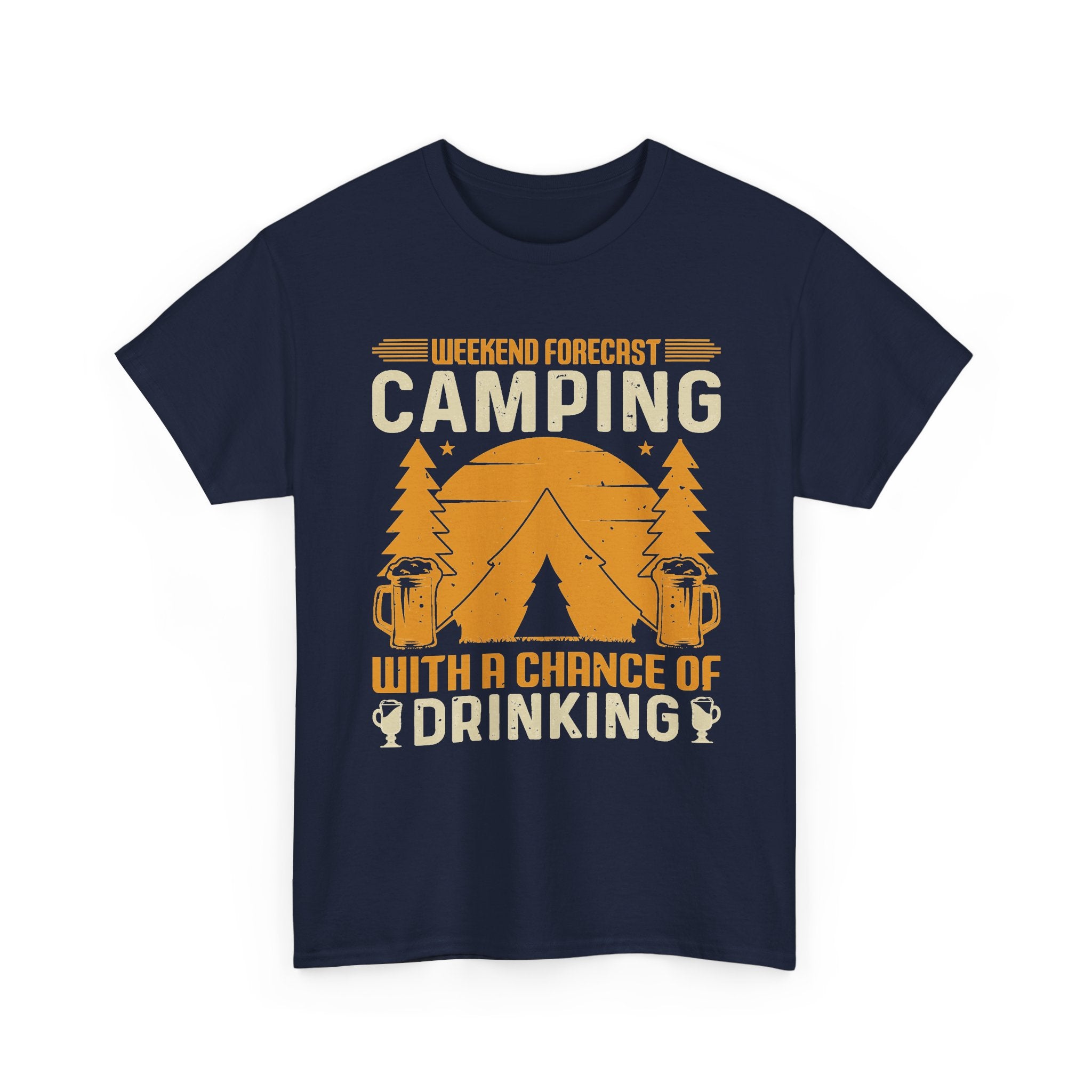 Weekend Forecast Camping Tee