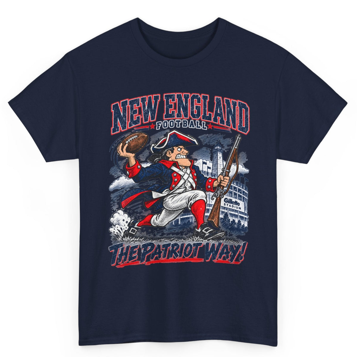 New England Football Tee
