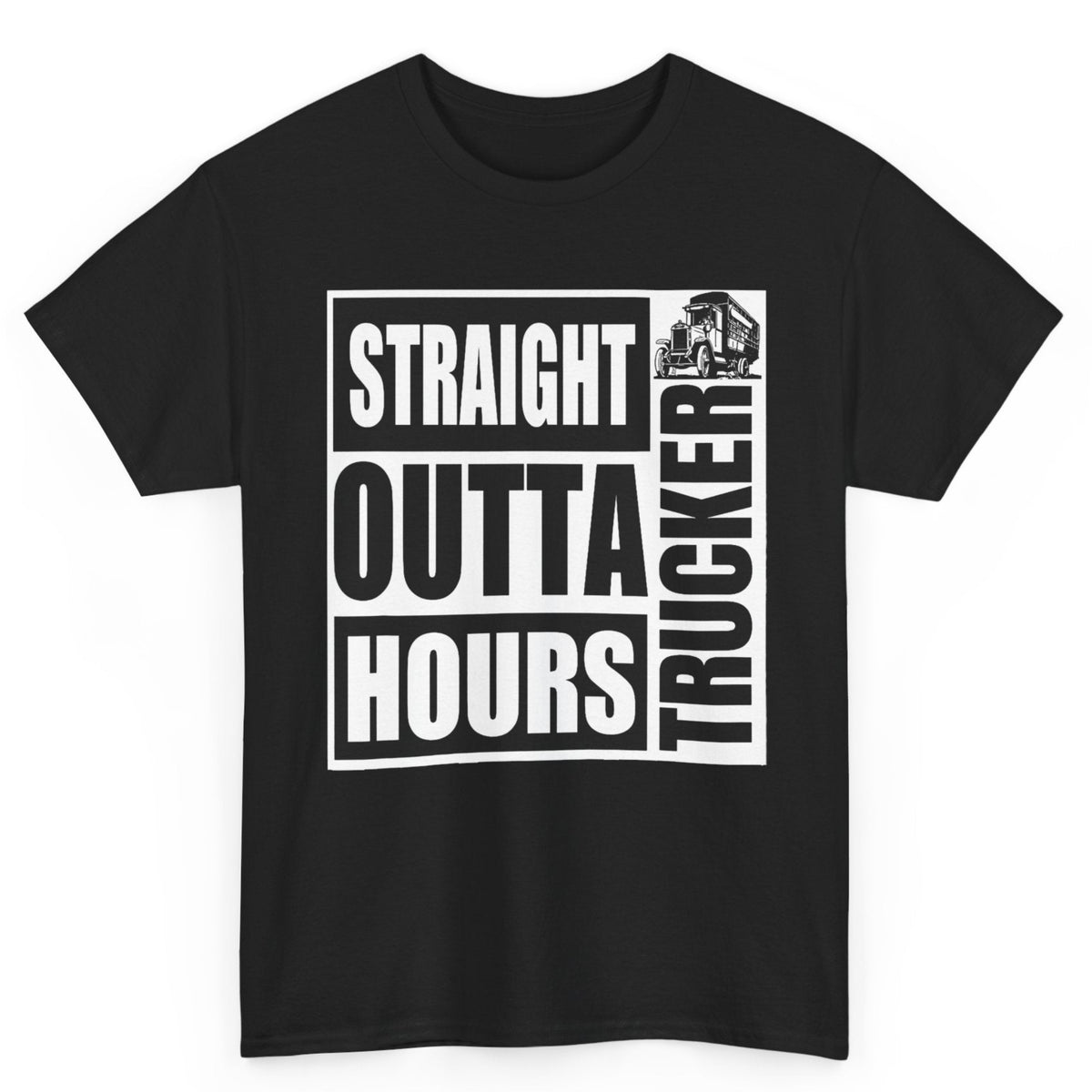 Straight Outta Hours Trucker Tee