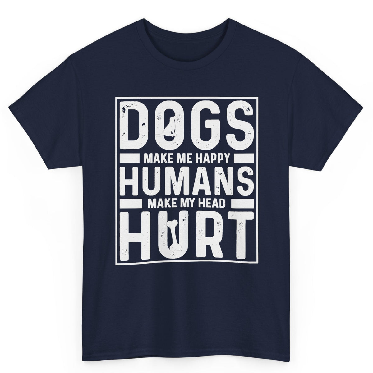 Dogs Make Me Happy Tee
