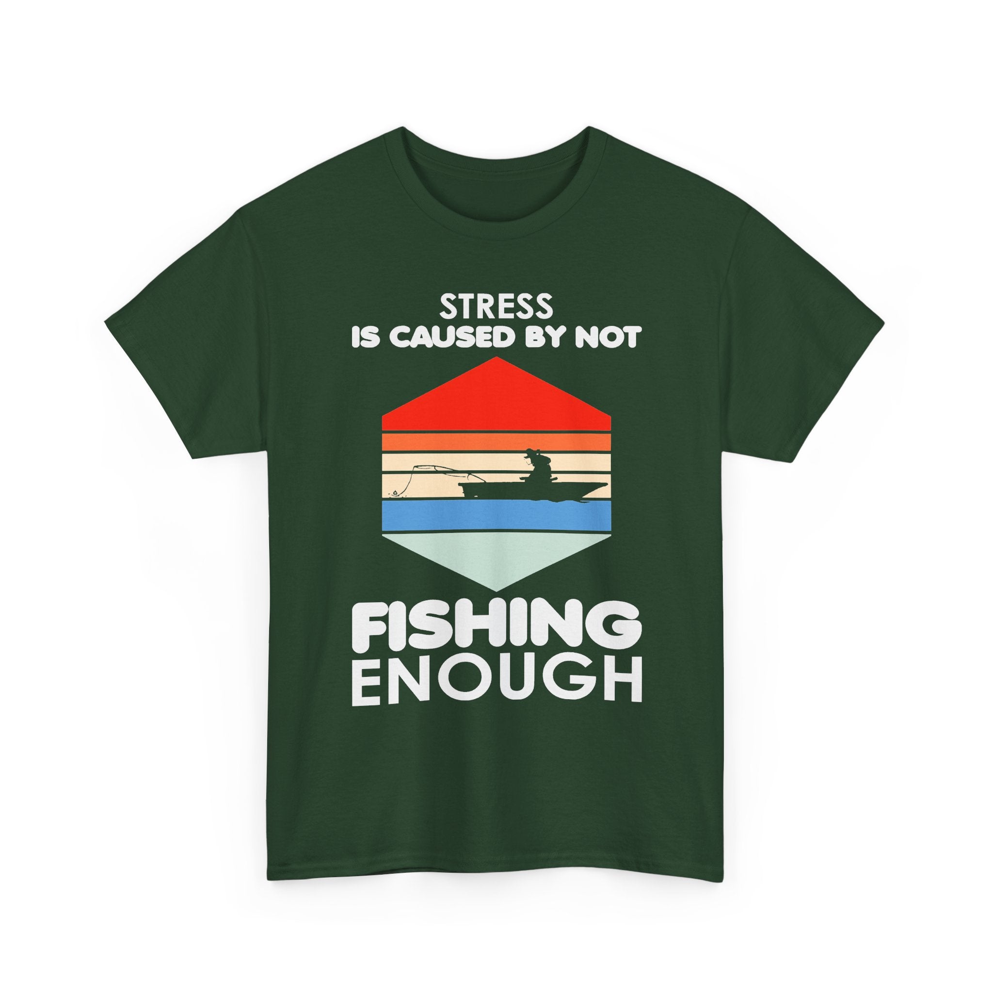 Fishing Is My Stress Relief Tee