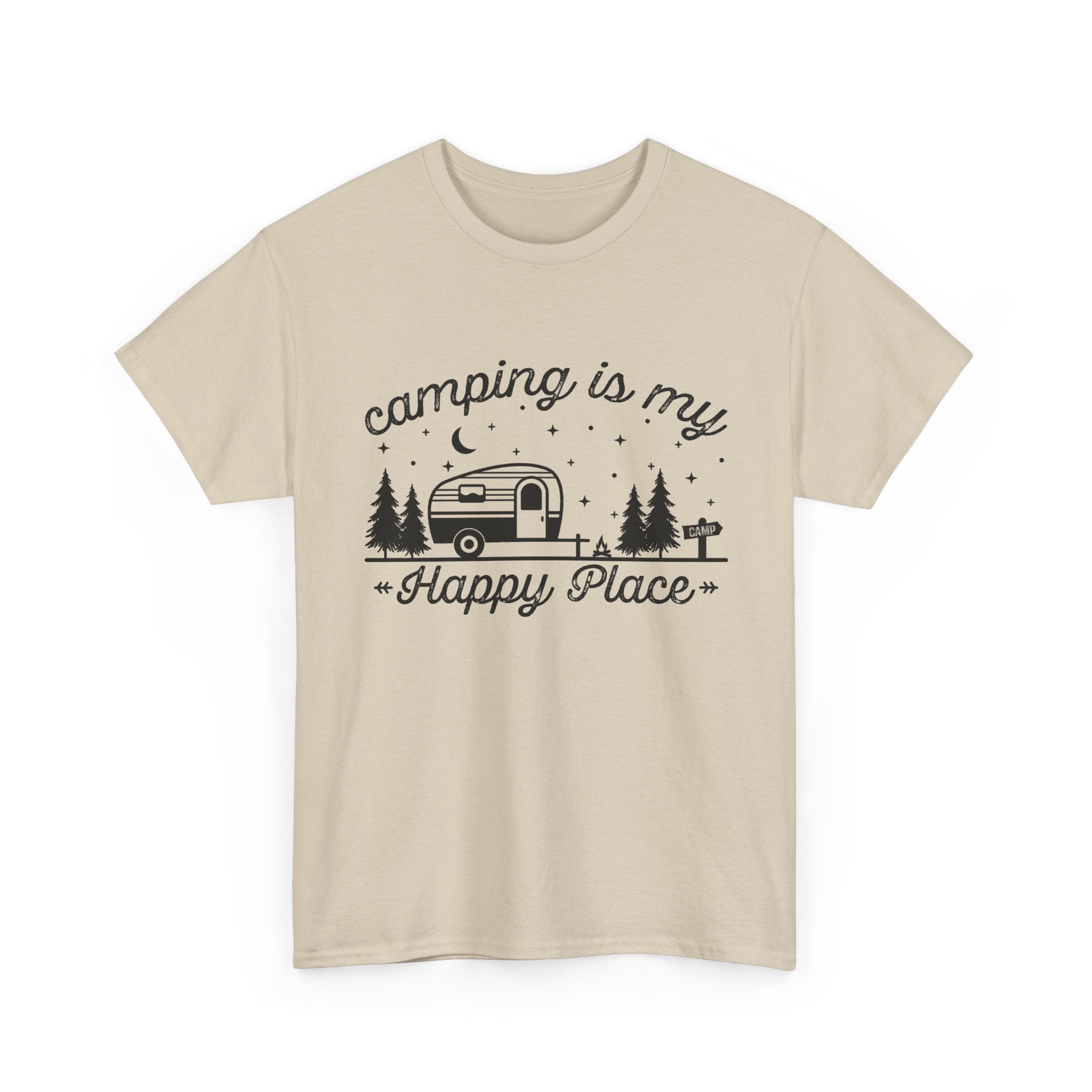 Camping Is My Happy Place Tee