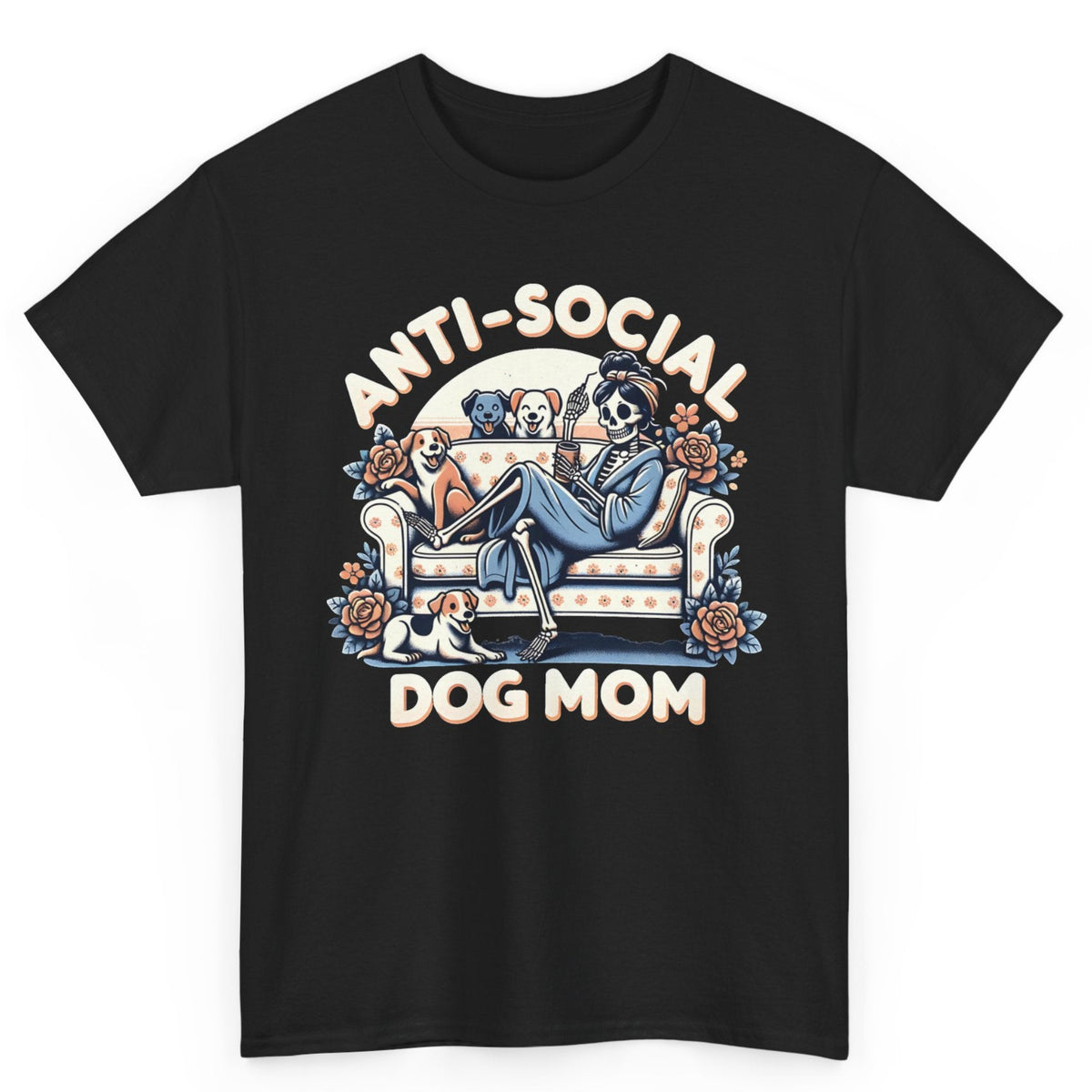 Anti-Social Dog Mom Tee