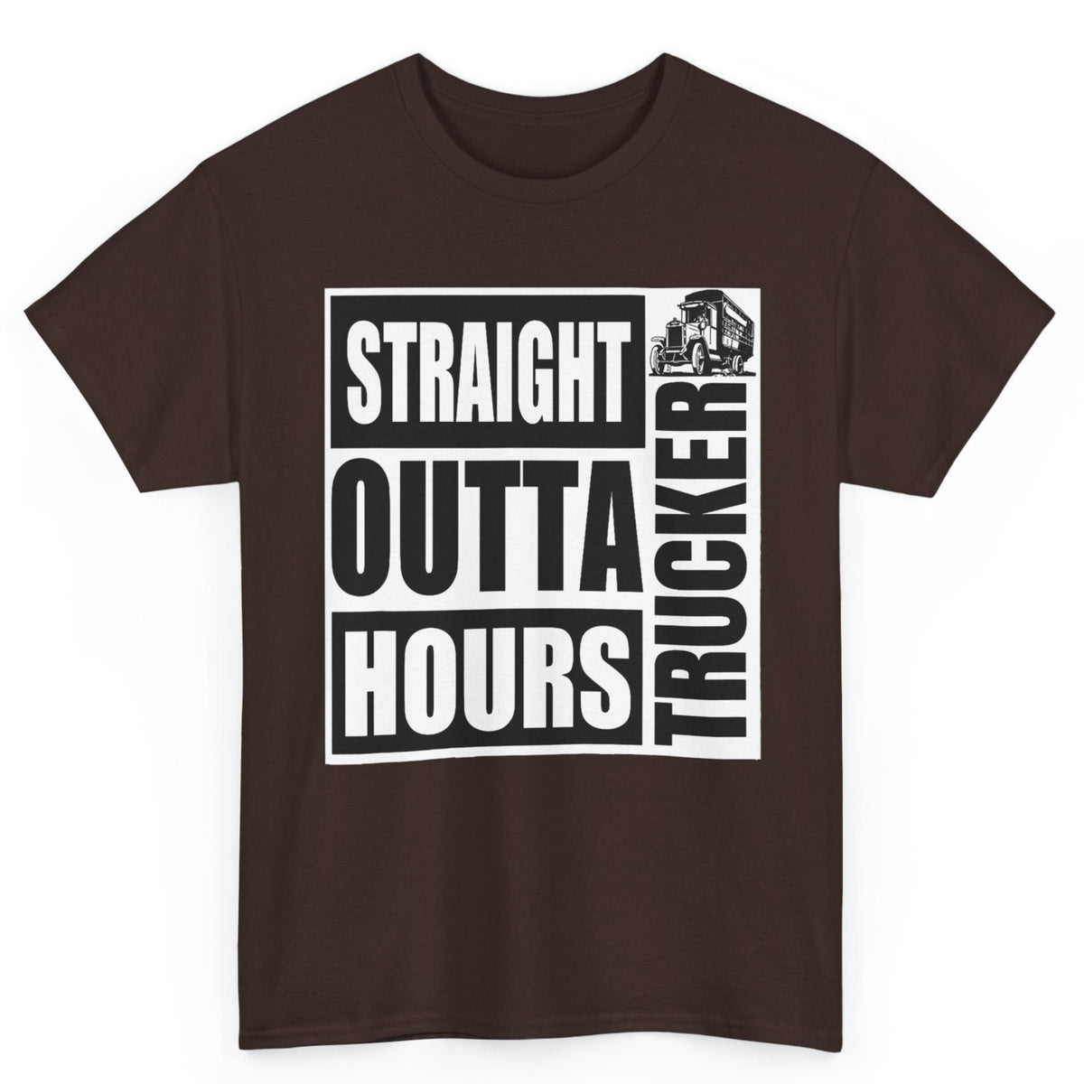 Straight Outta Hours Trucker Tee