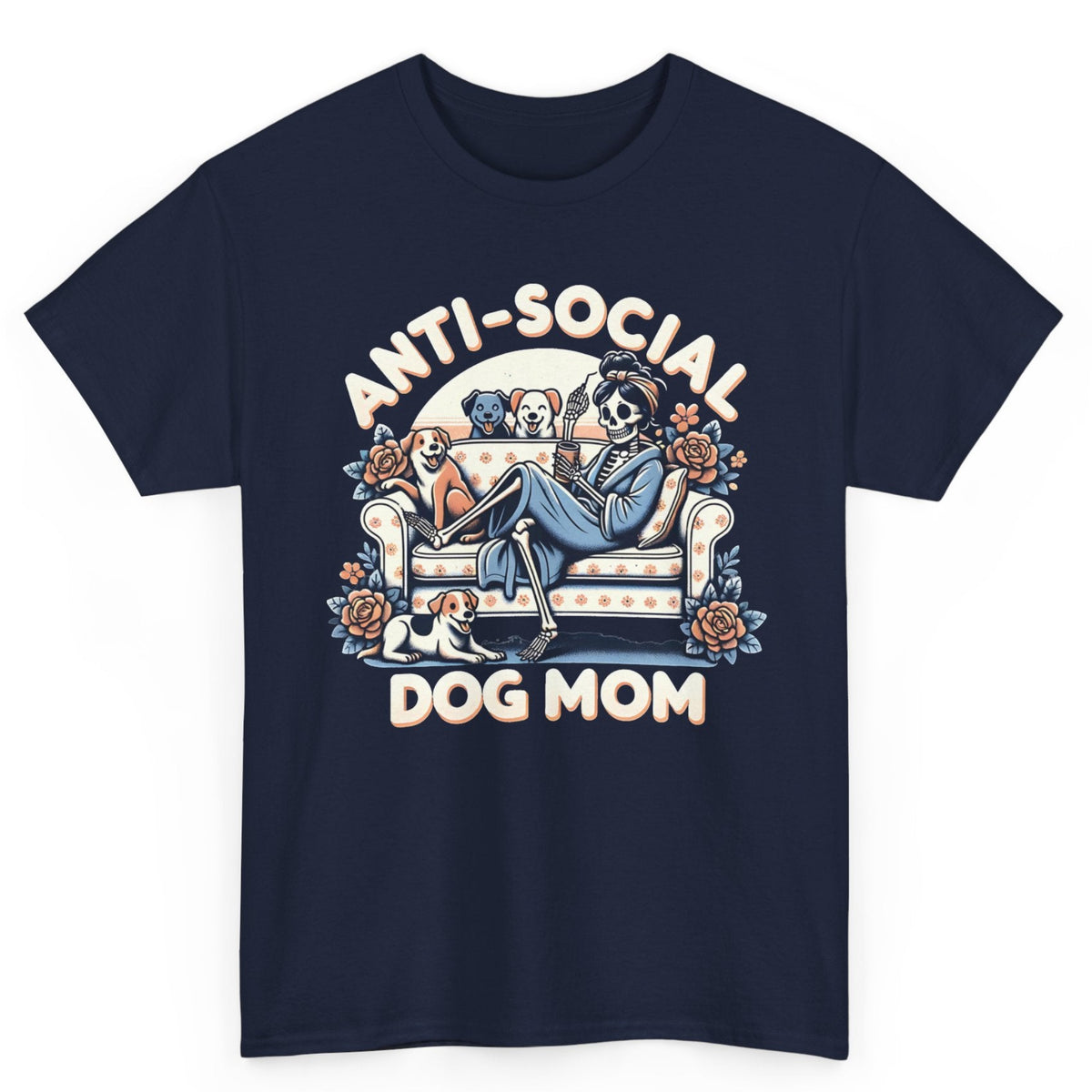 Anti-Social Dog Mom Tee