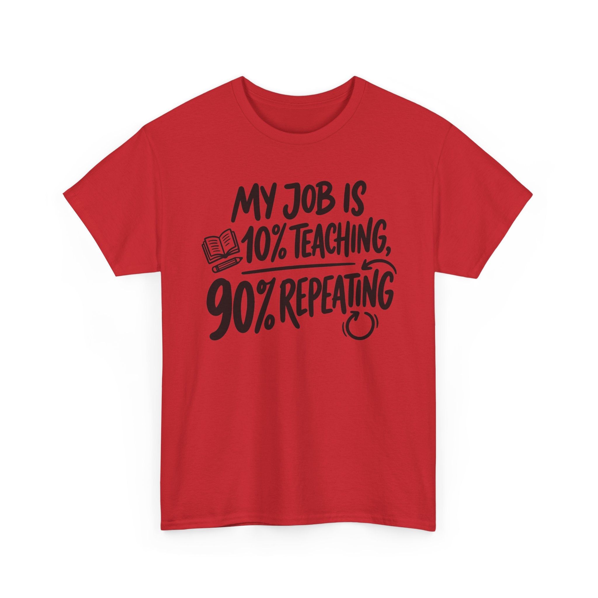 90% Repeating Teacher Tee