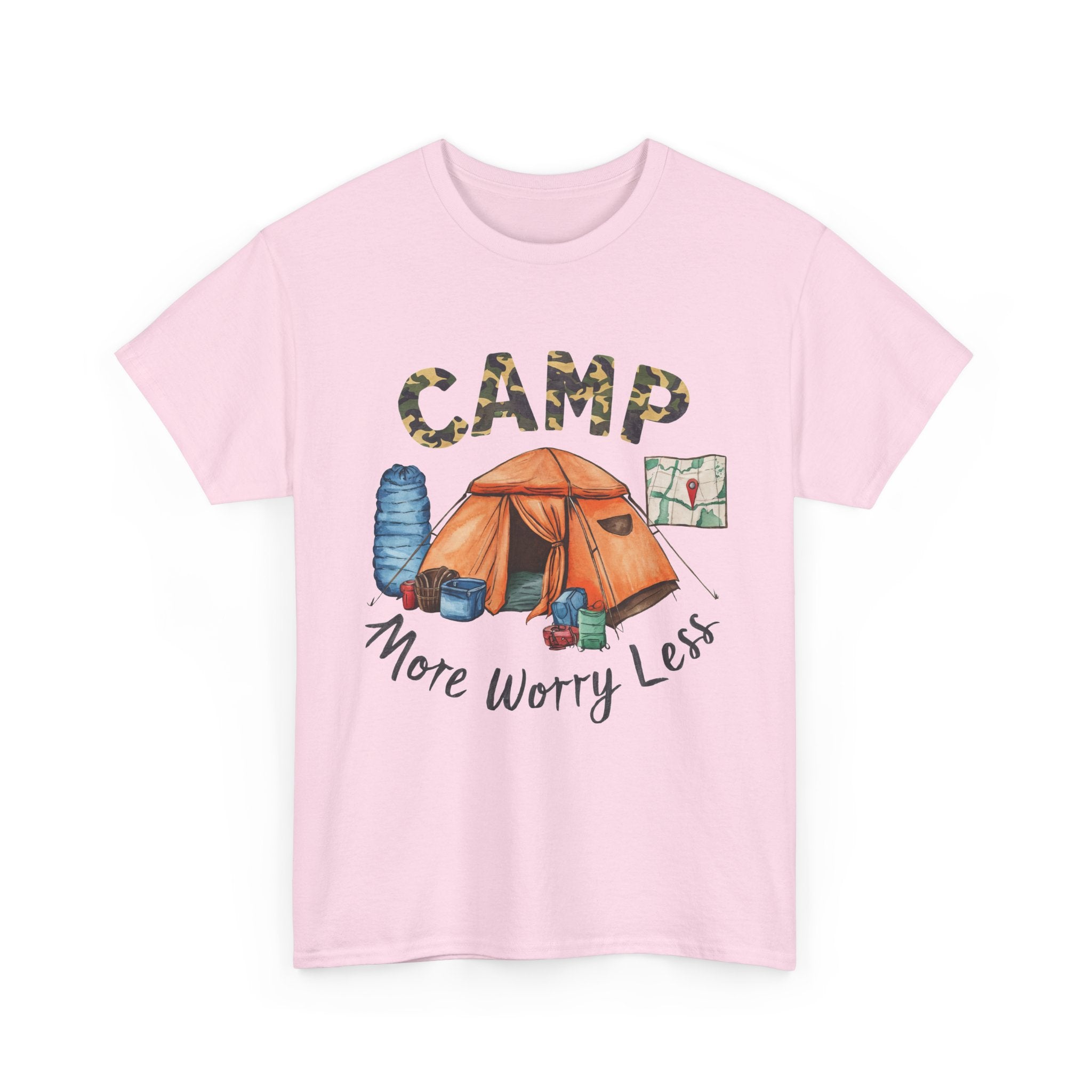Camp More Worry Less Tee