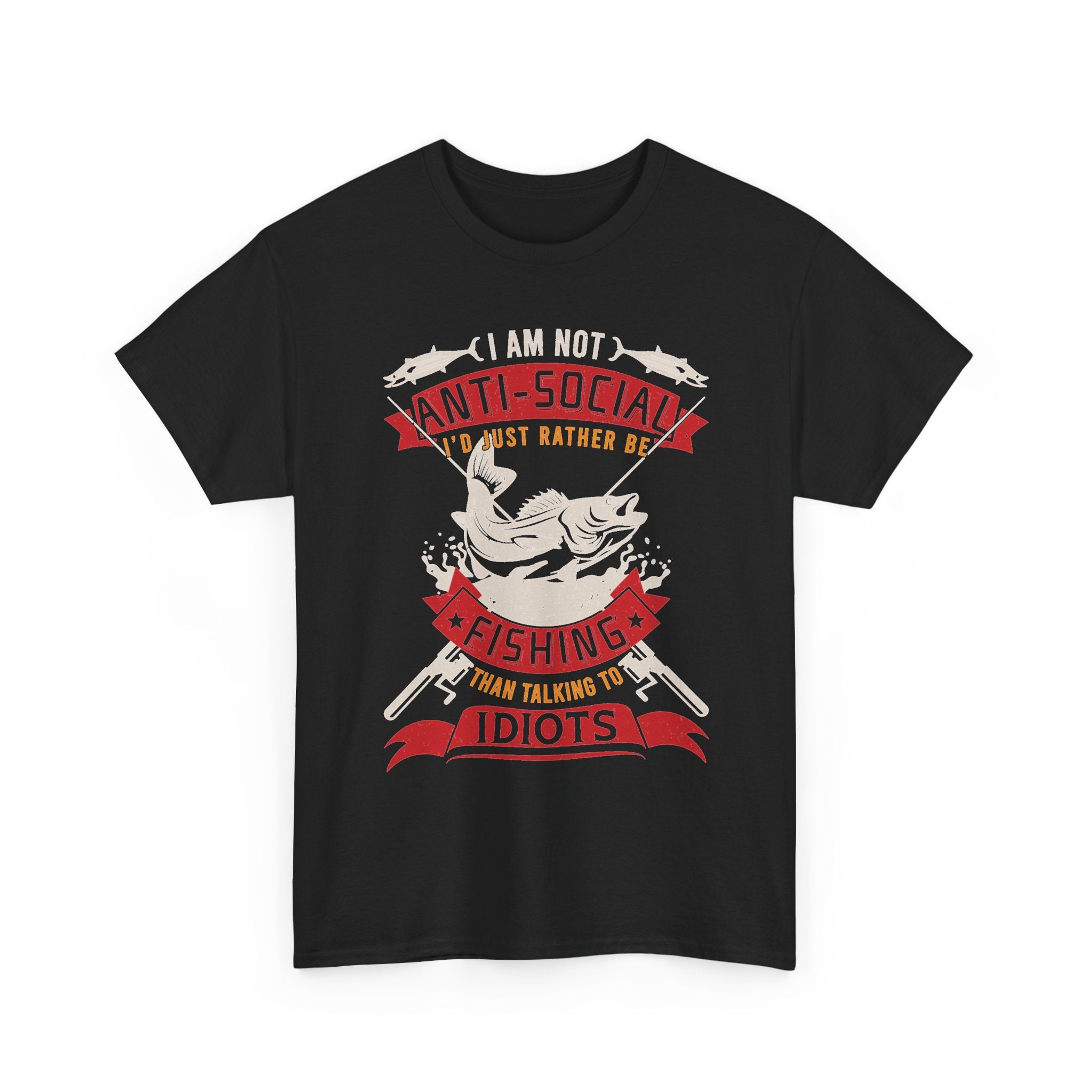 Rather Be Fishing Than Talking to Idiots Tee