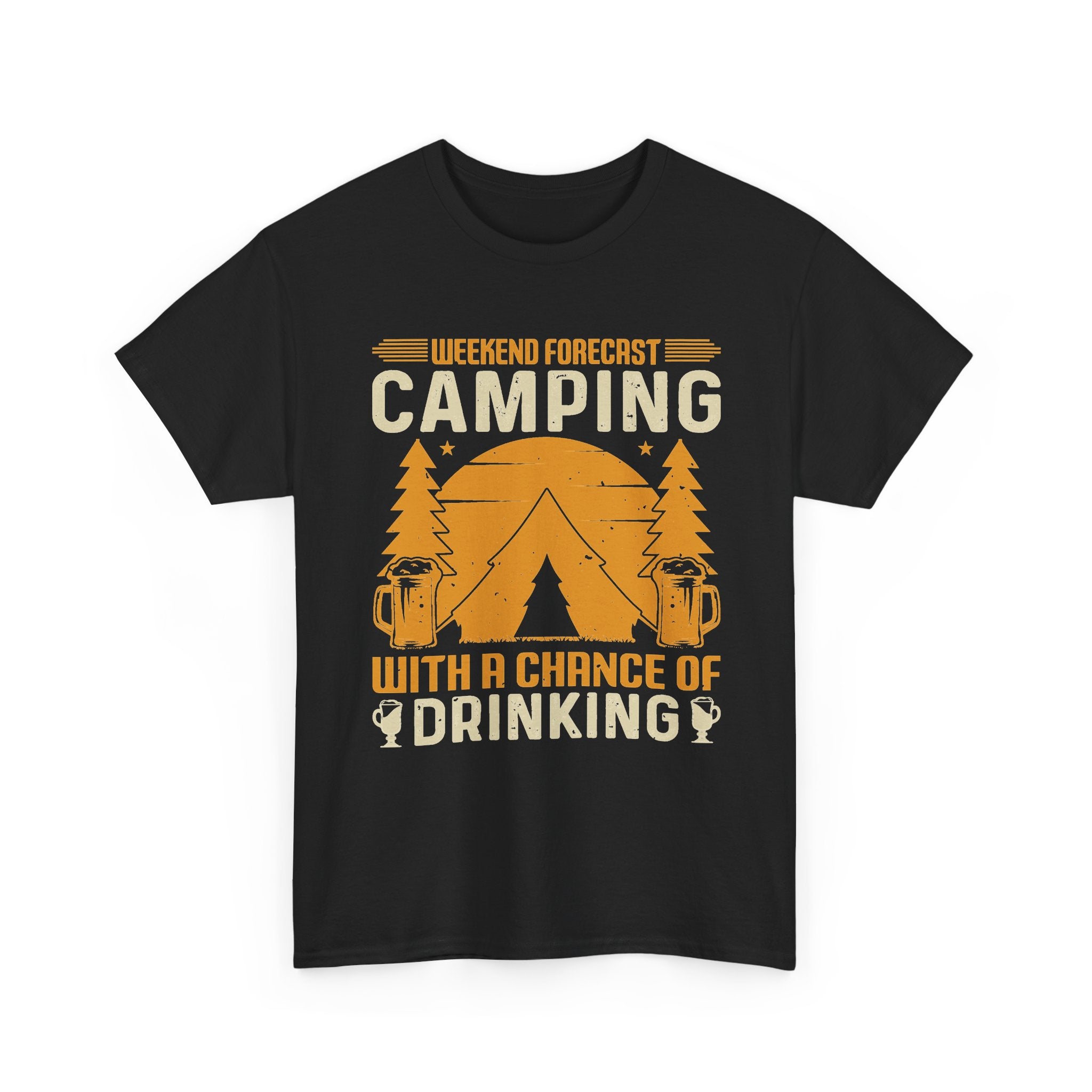 Weekend Forecast Camping Tee