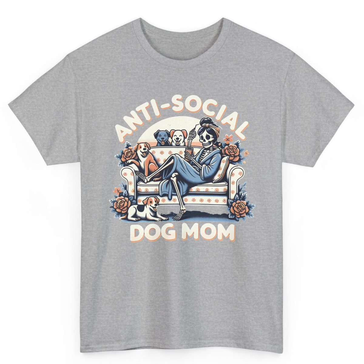 Anti-Social Dog Mom Tee