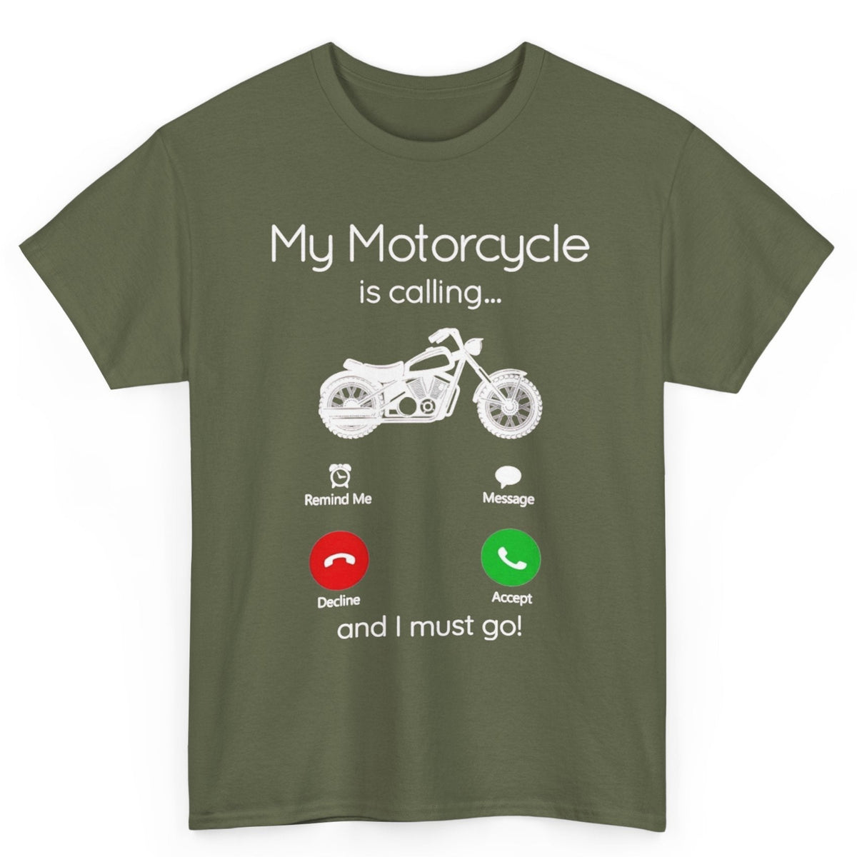 My Motorcycle Is Calling Tee
