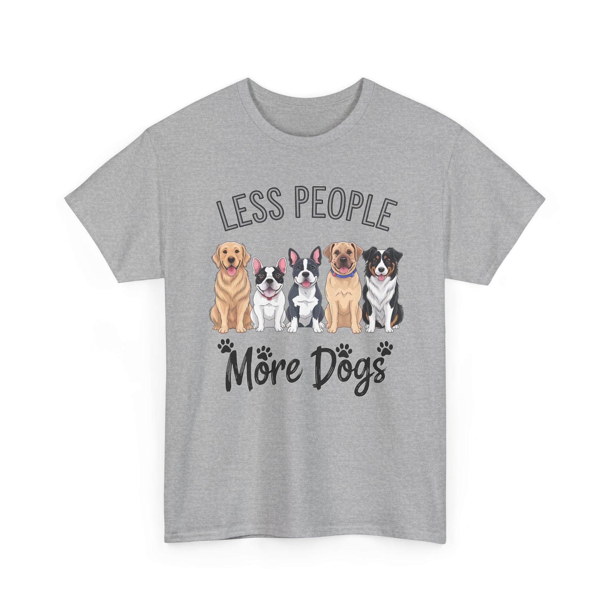 Less People More Dogs Tee