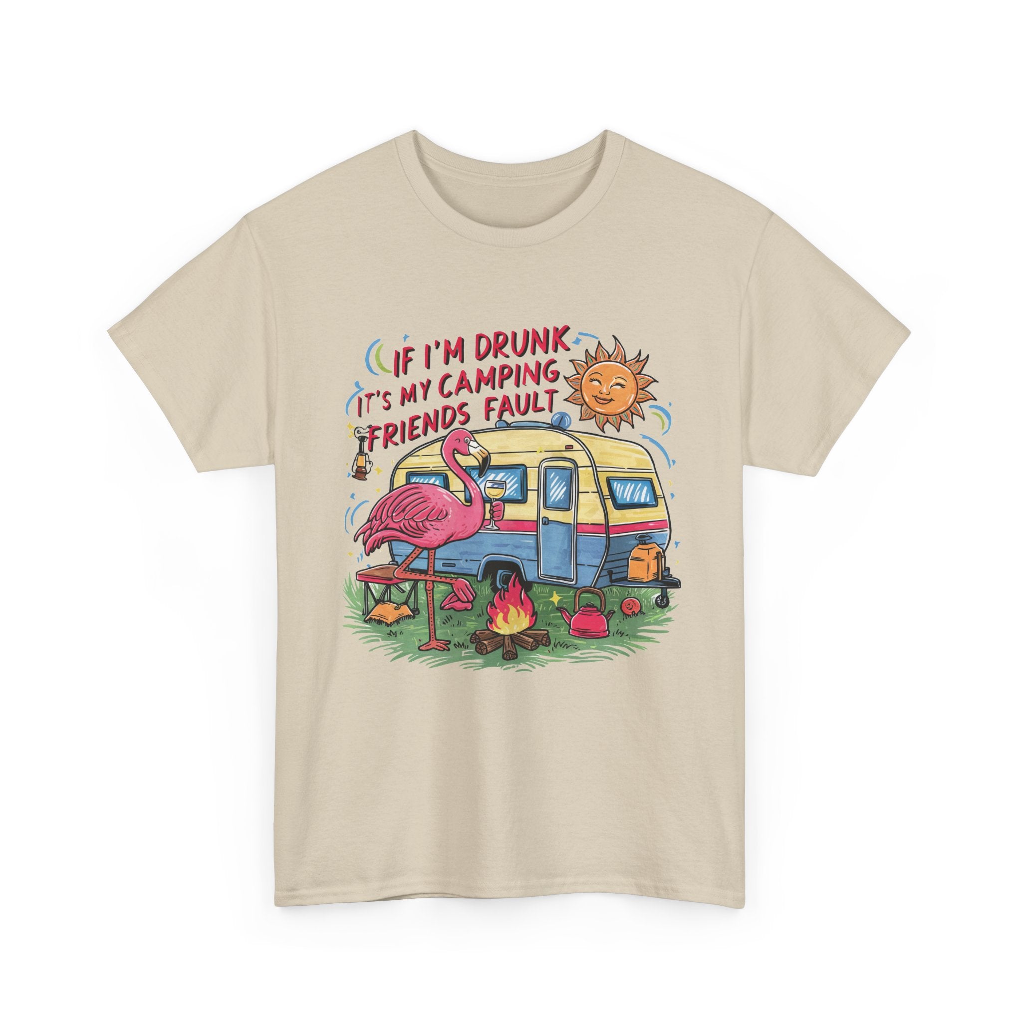 Blame My Camping Friends Tee