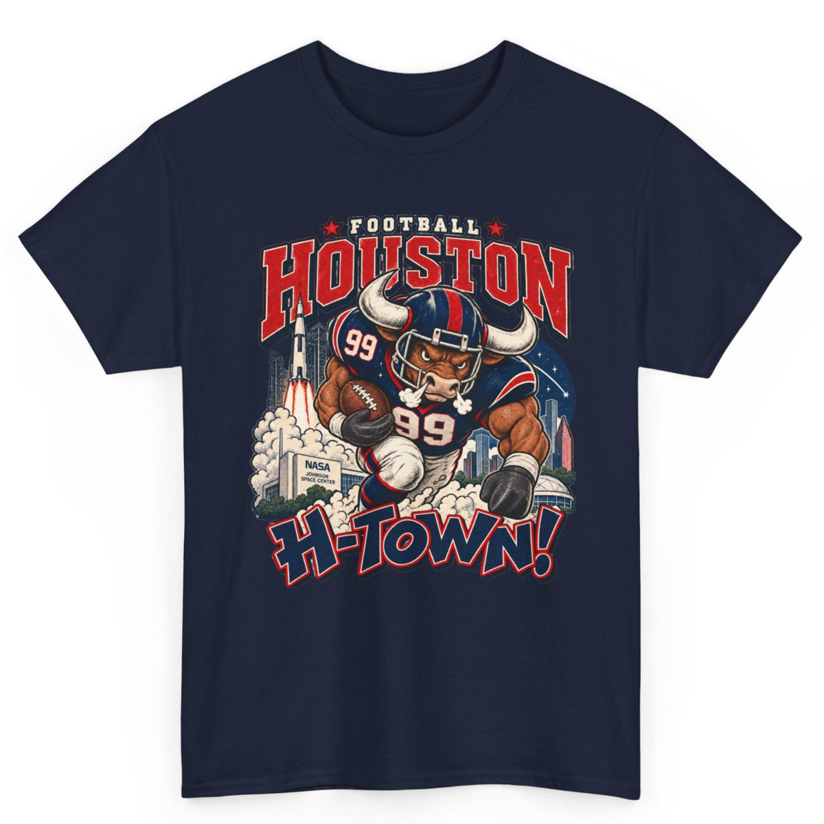 Houston Football Tee