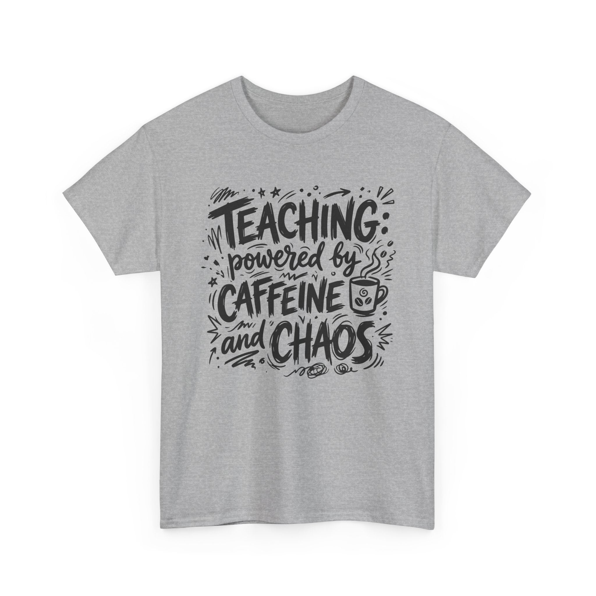 Powered By Caffeine And Chaos Tee