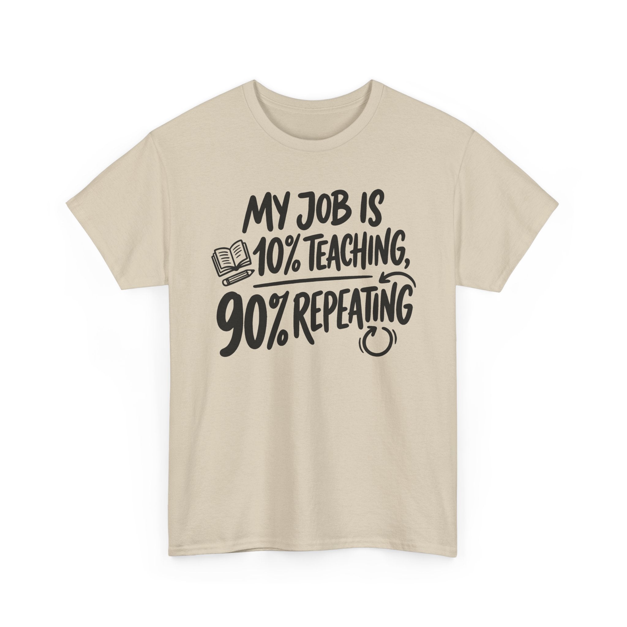 90% Repeating Teacher Tee