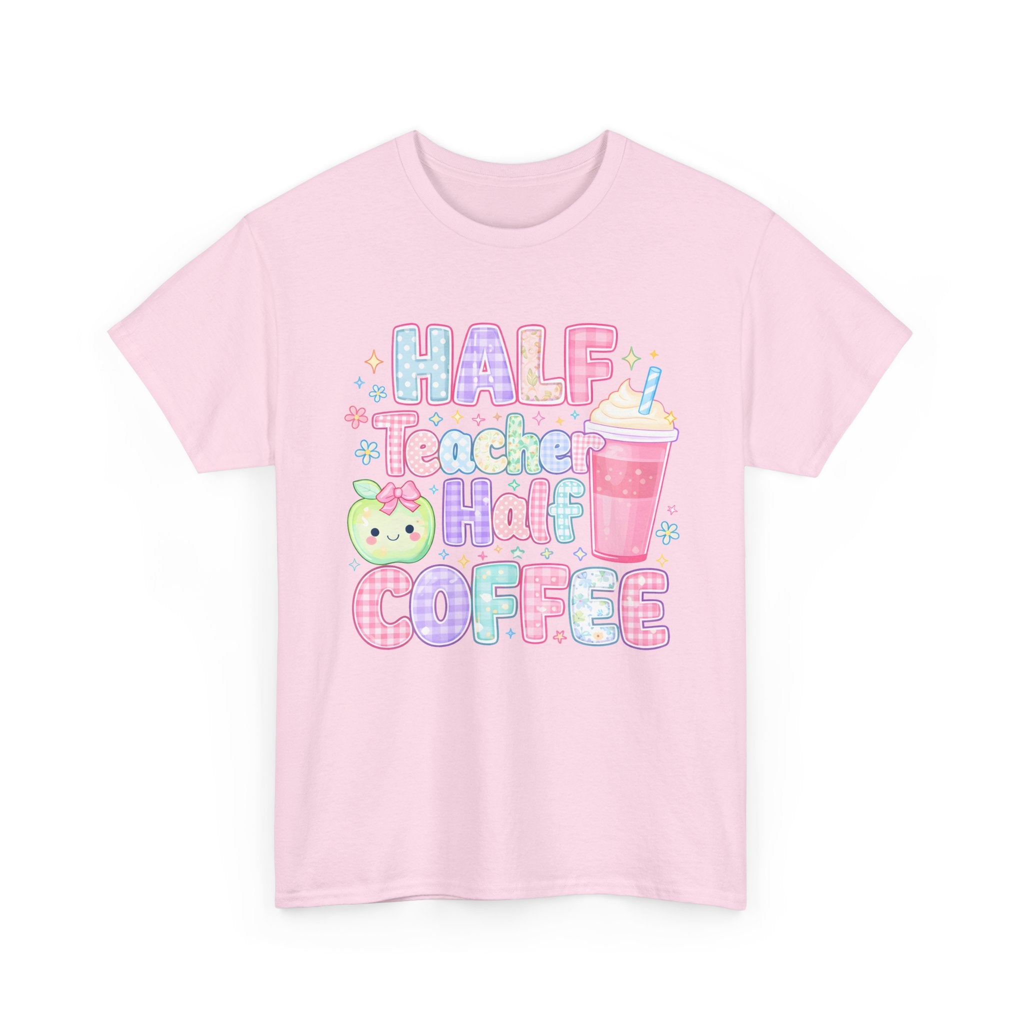 Half Teacher Half Coffee Tee