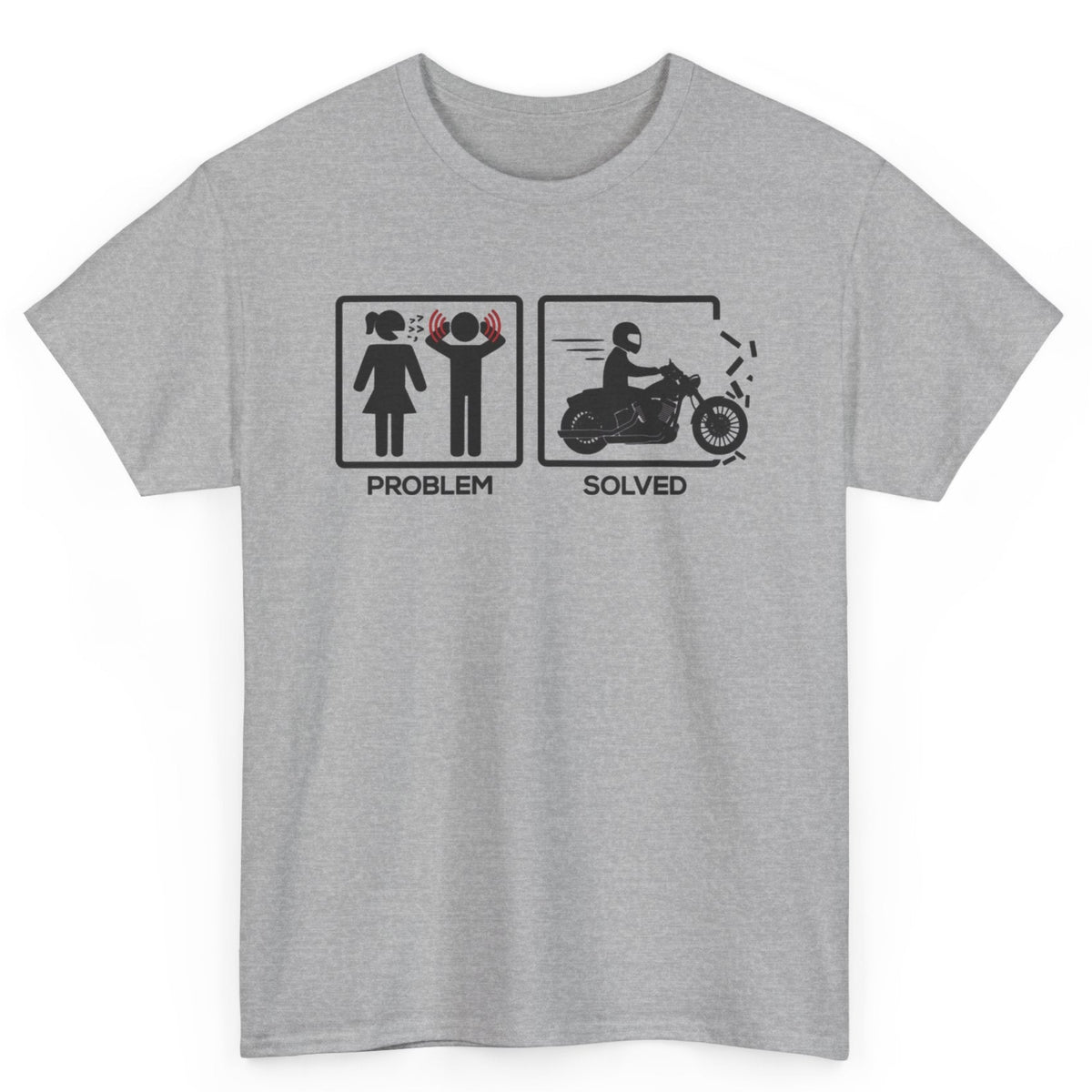 Problem Solved Biker Tee