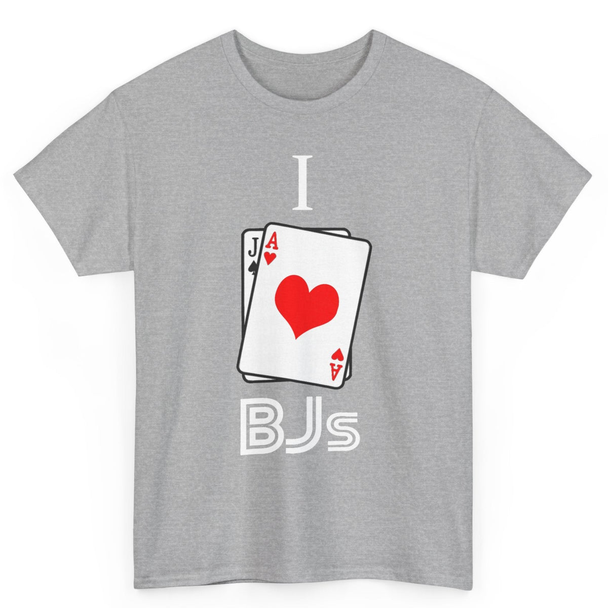 I Heart (B)lack(J)acks Tee