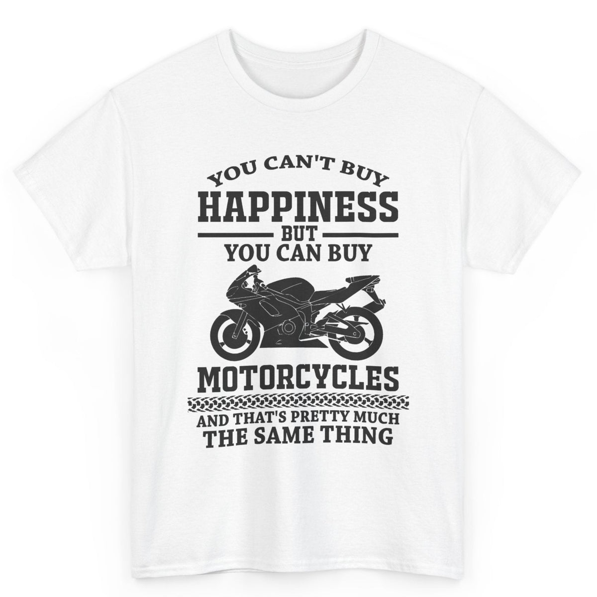 Motorcycles Are Happiness Tee