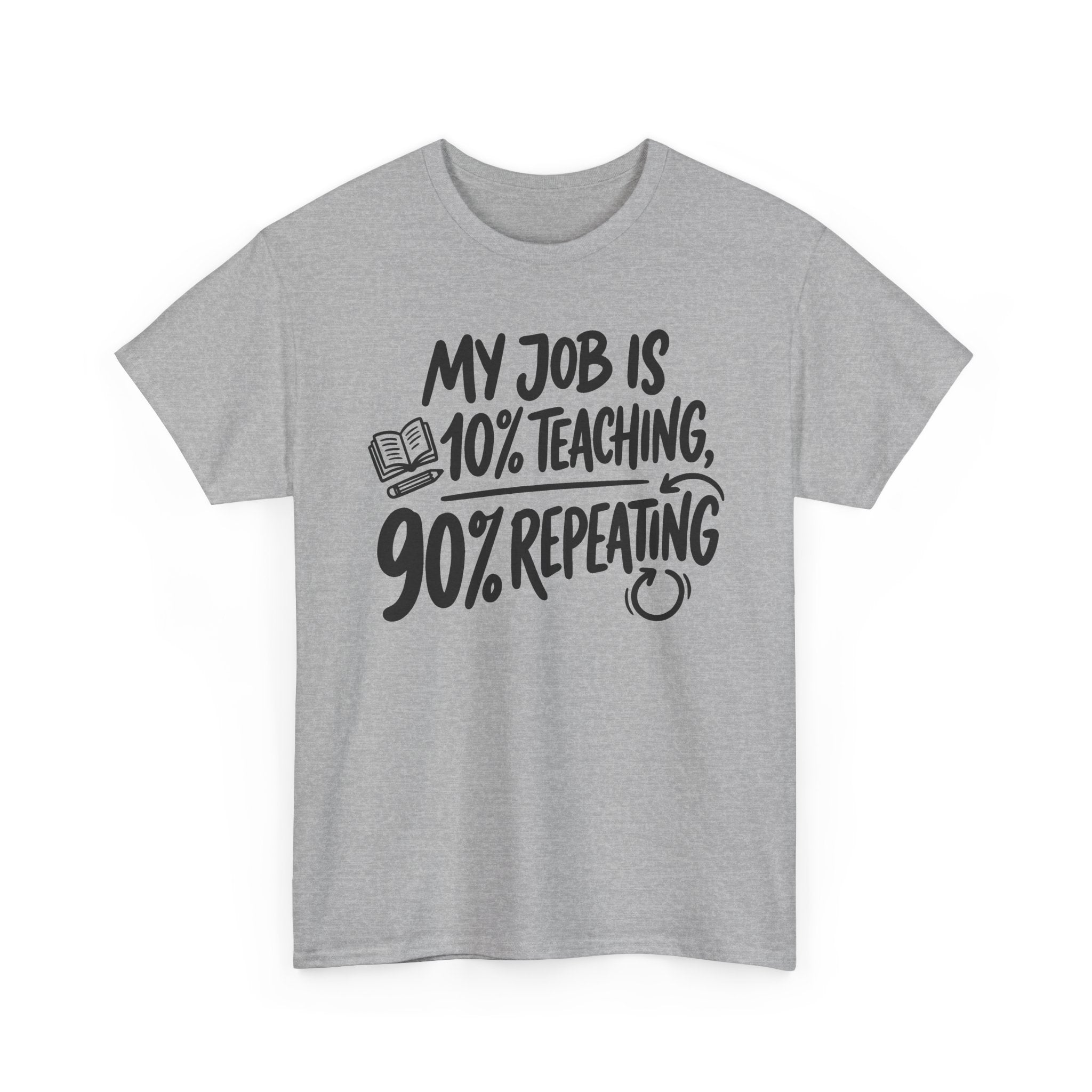 90% Repeating Teacher Tee