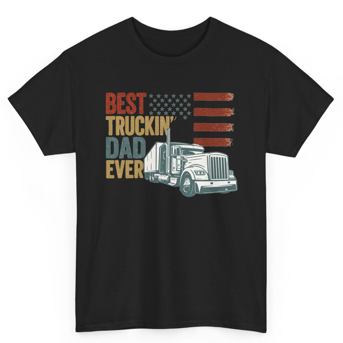 Best Truckin Dad Ever Tee