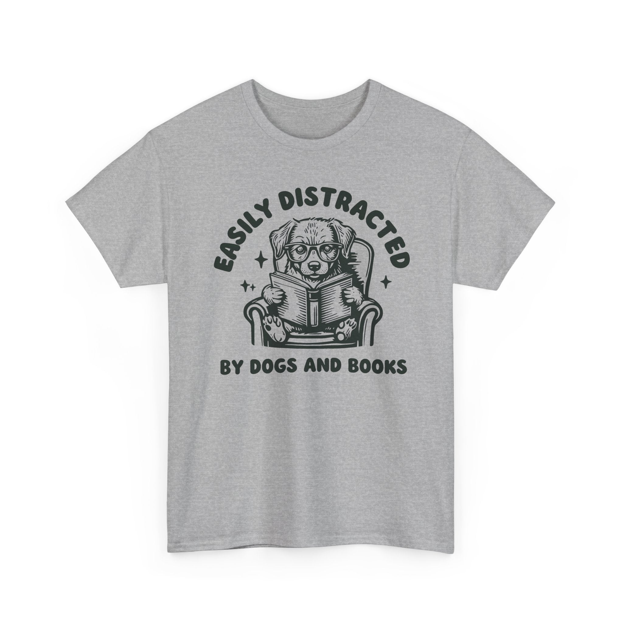 Dogs And Books Tee