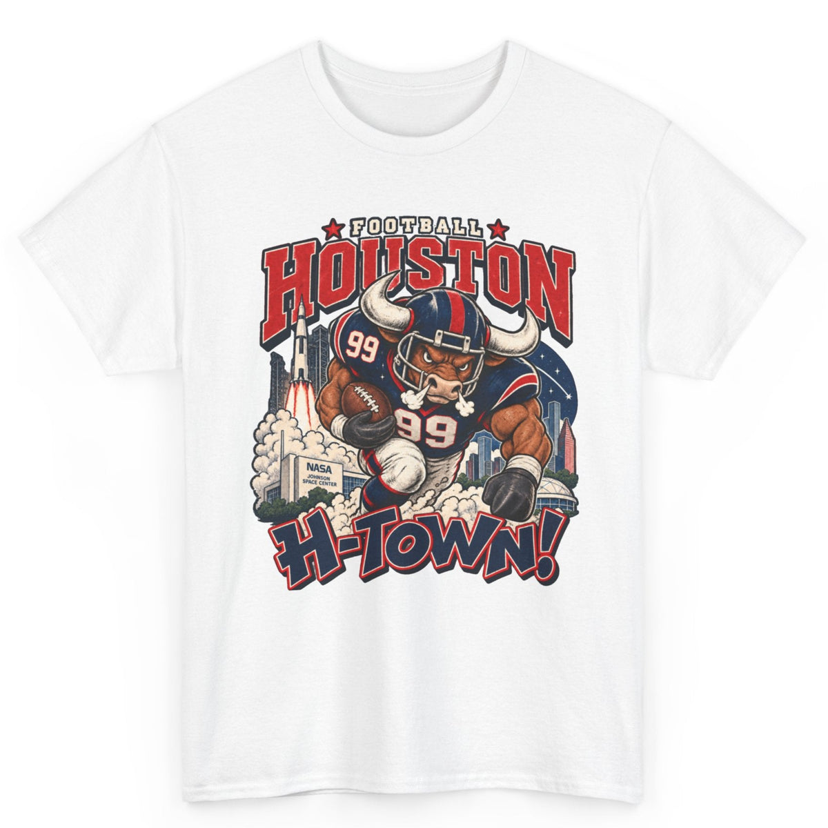 Houston Football Tee