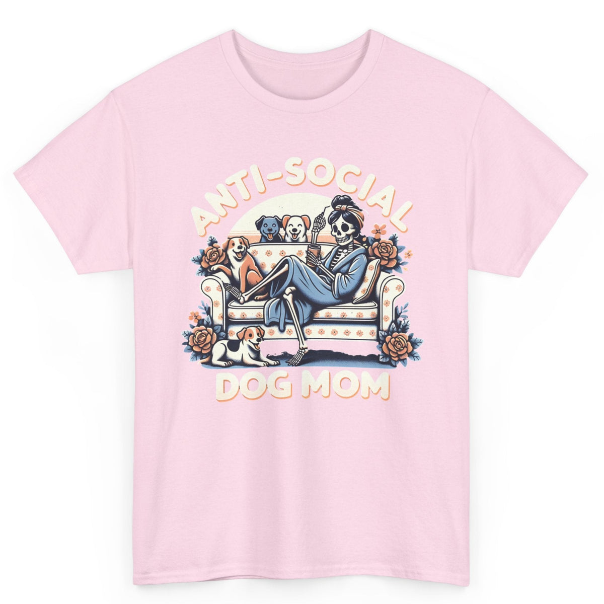 Anti-Social Dog Mom Tee
