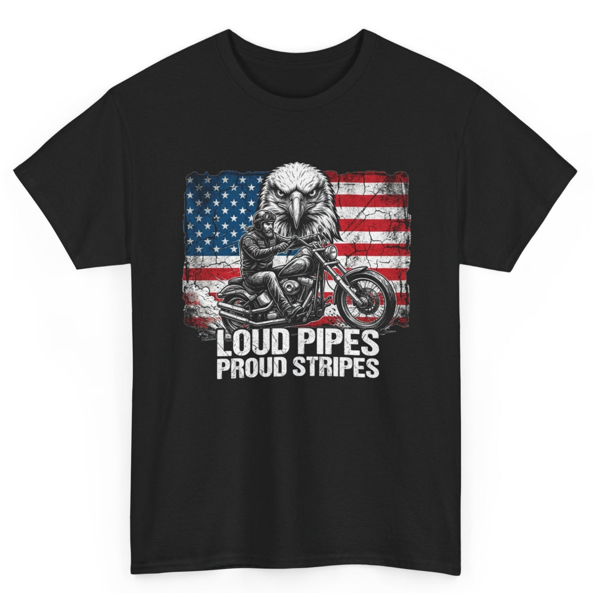Loud Pipes Proud Stripes Tee