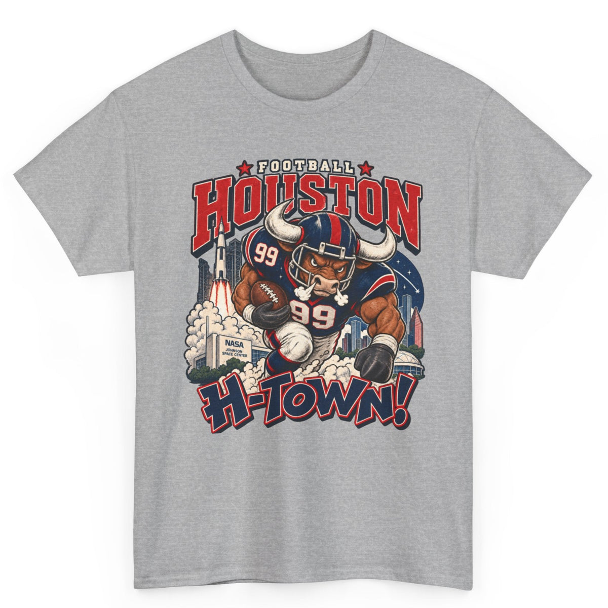 Houston Football Tee