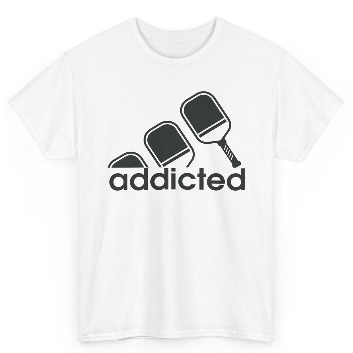 Addicted Pickleball Tee