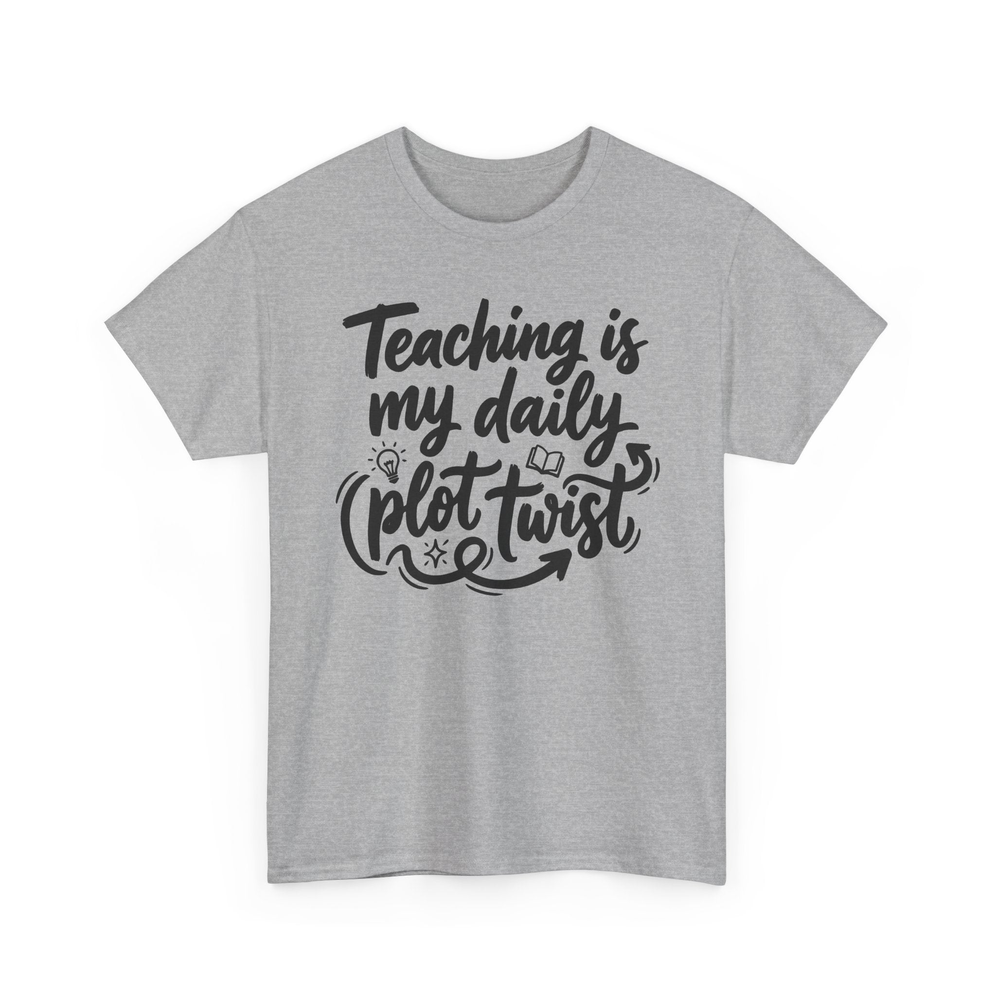 Teaching is My Daily Plot Twist Tee