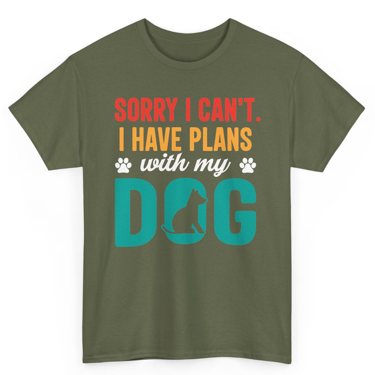 Plans With My Dog Tee