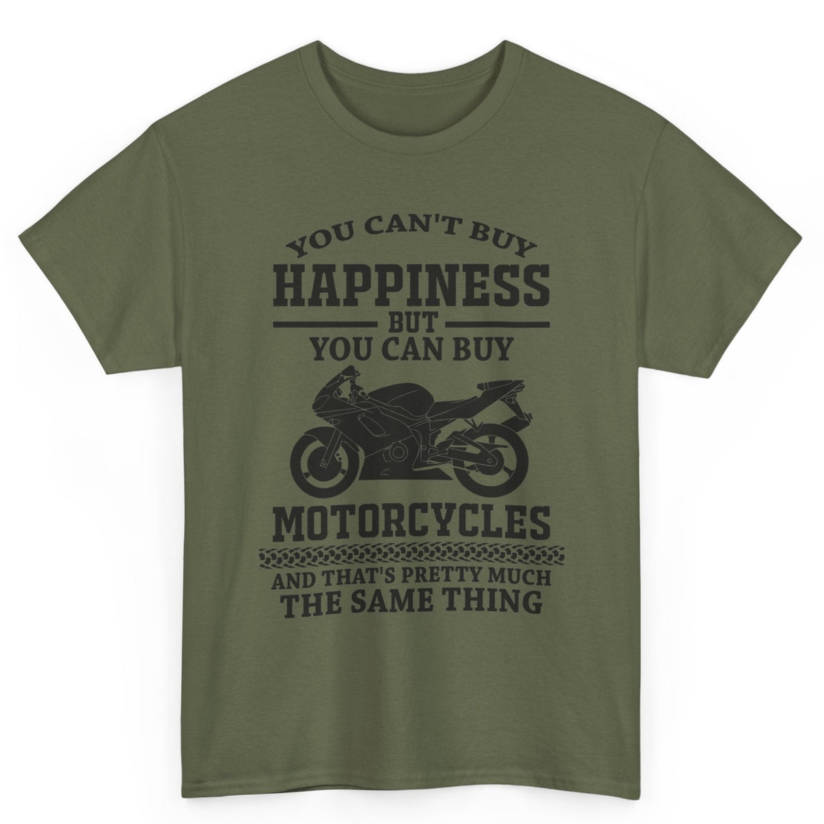 Motorcycles Are Happiness Tee