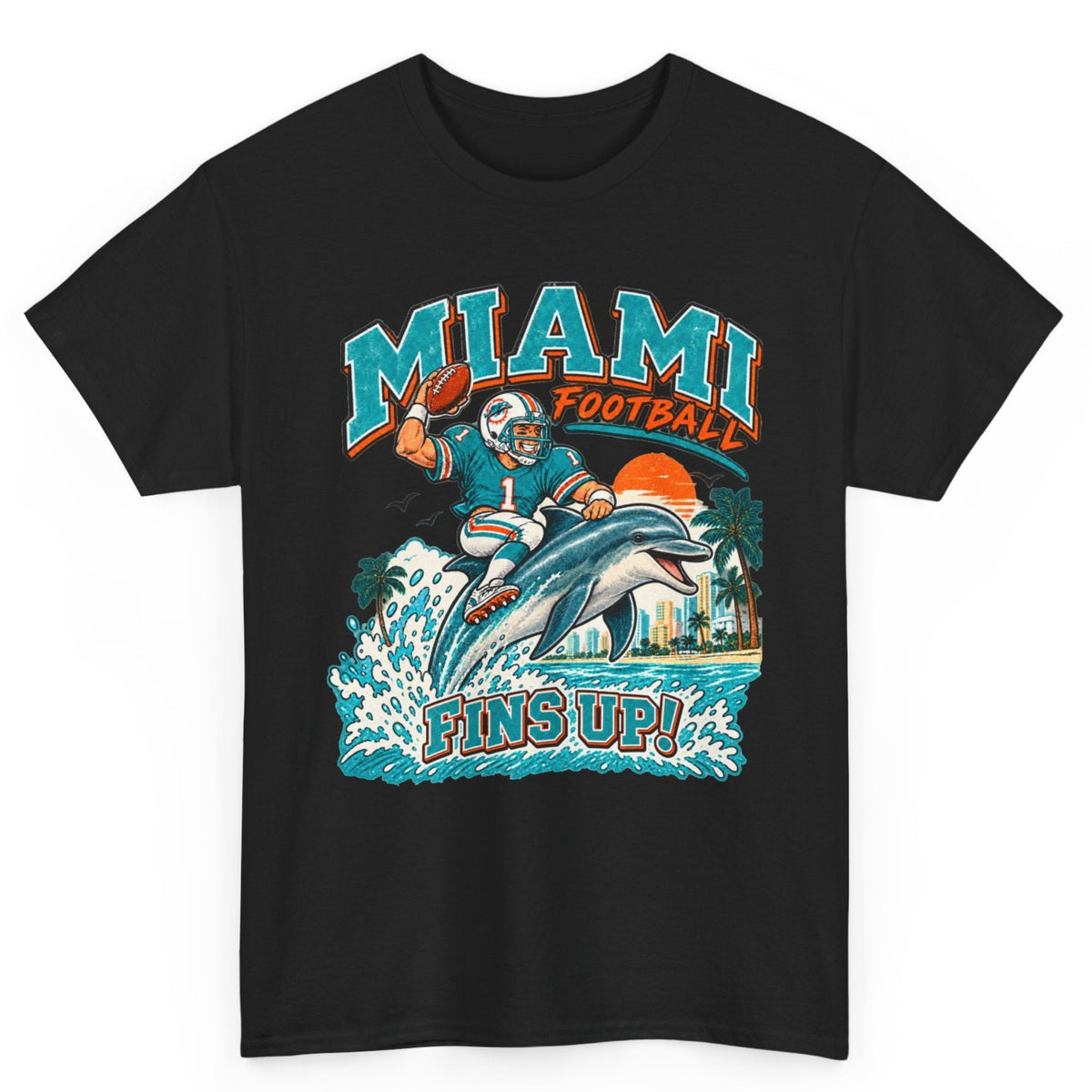 Miami Football Tee