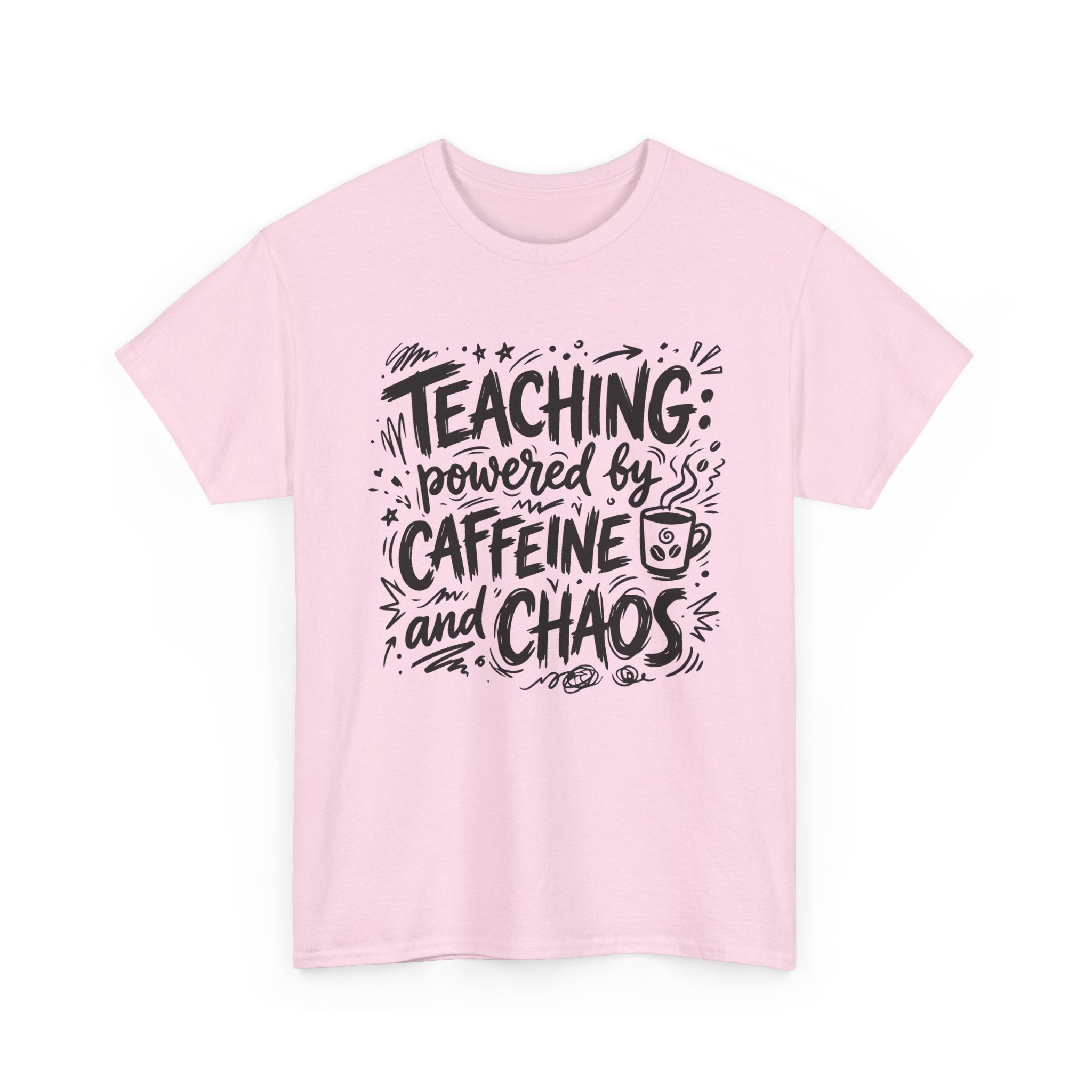 Powered By Caffeine And Chaos Tee