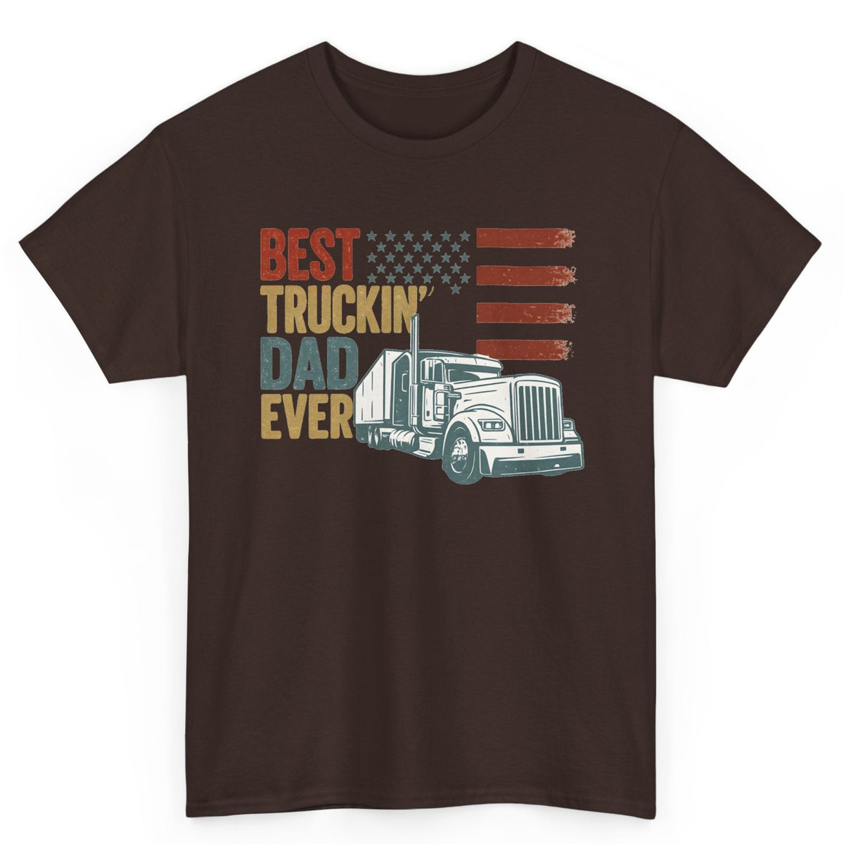 Best Truckin Dad Ever Tee