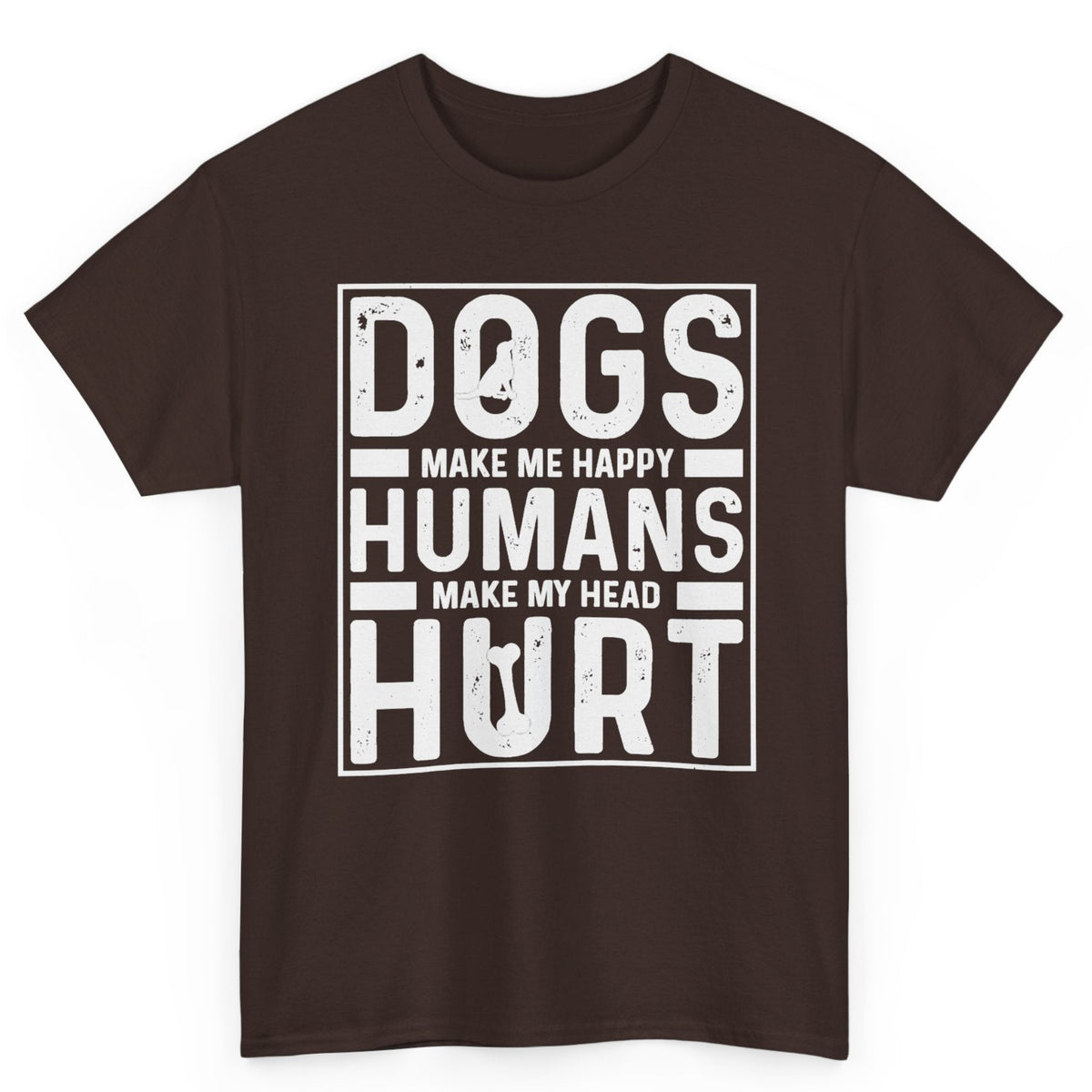 Dogs Make Me Happy Tee