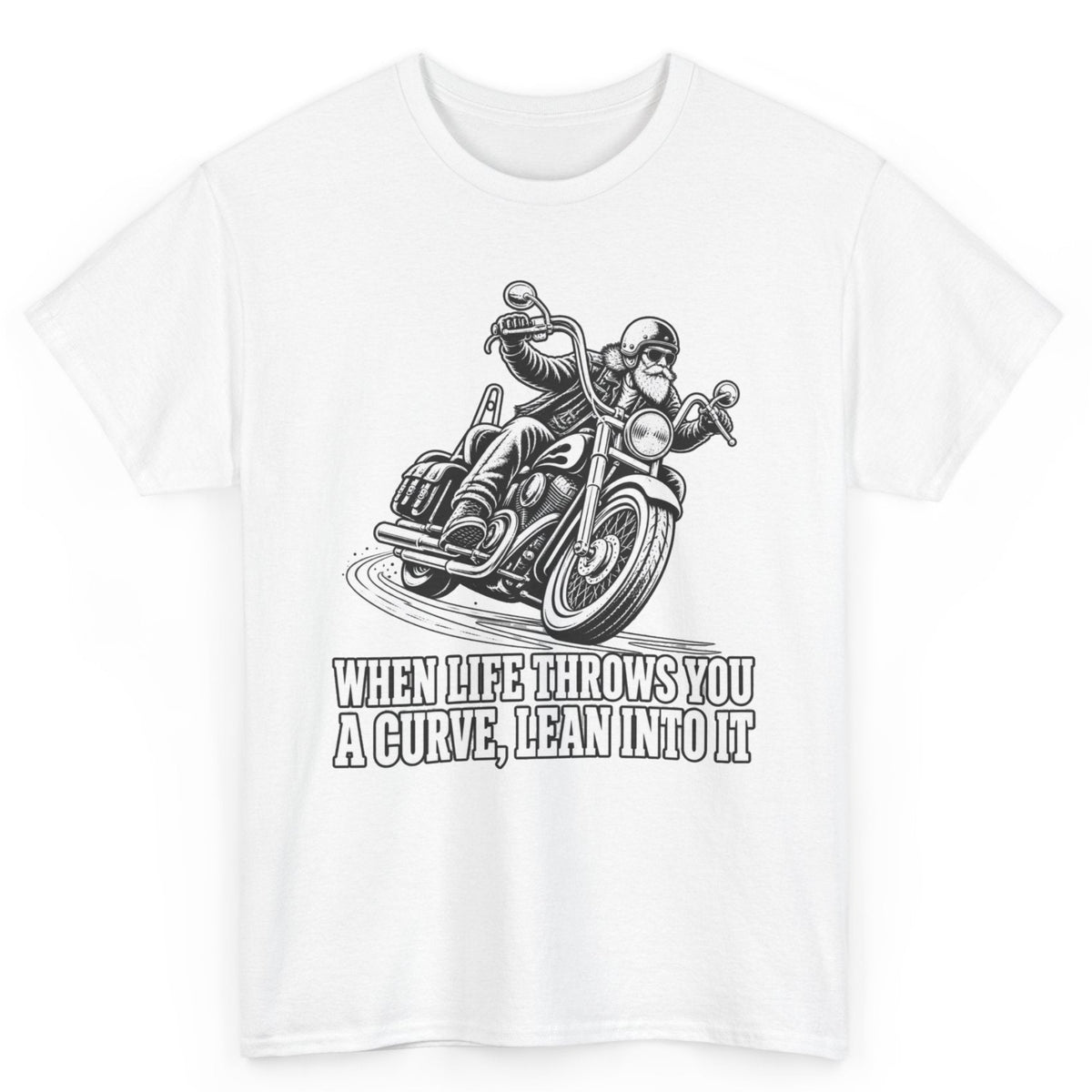 Lean Into It Biker Tee