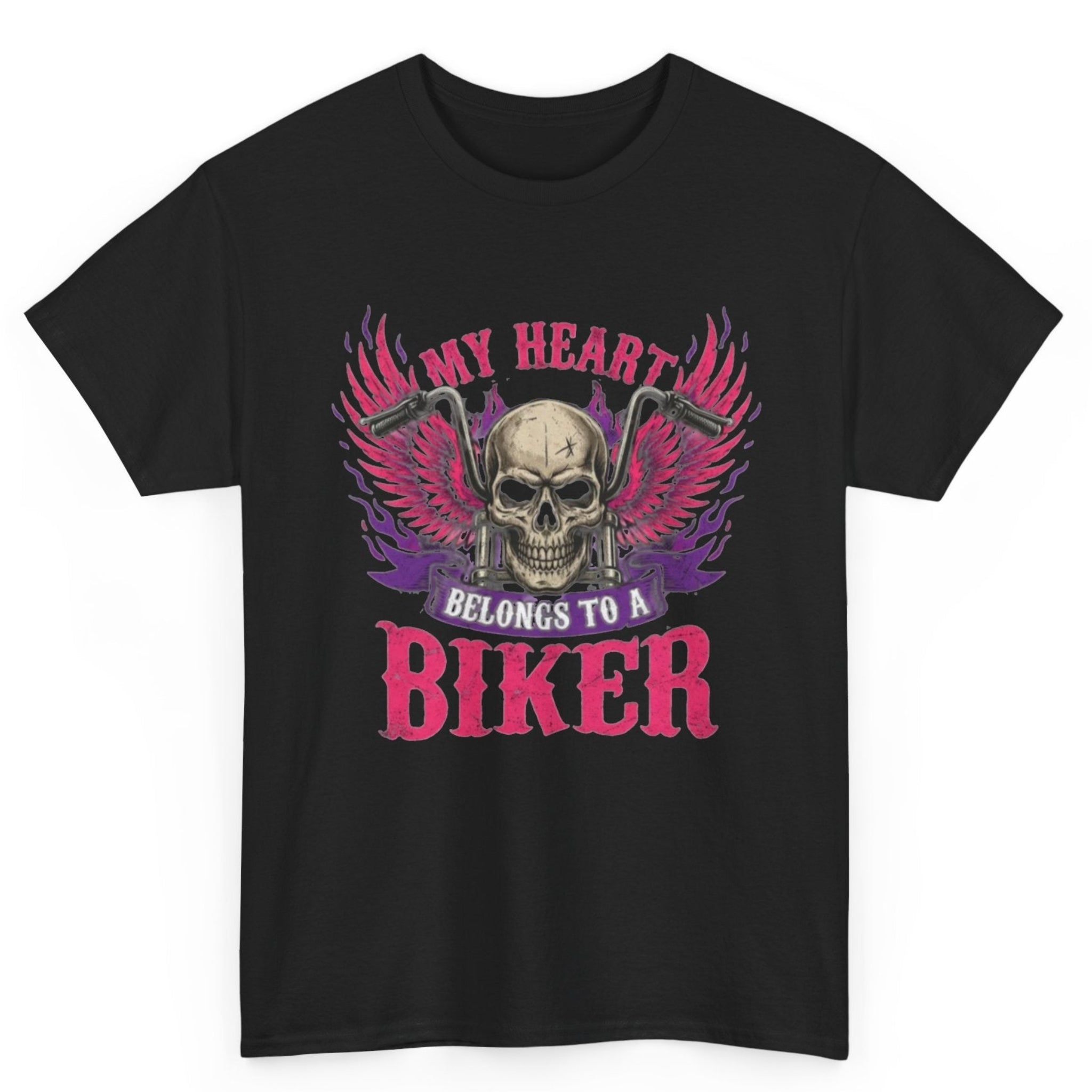 My Heart Belongs to a Biker Tee