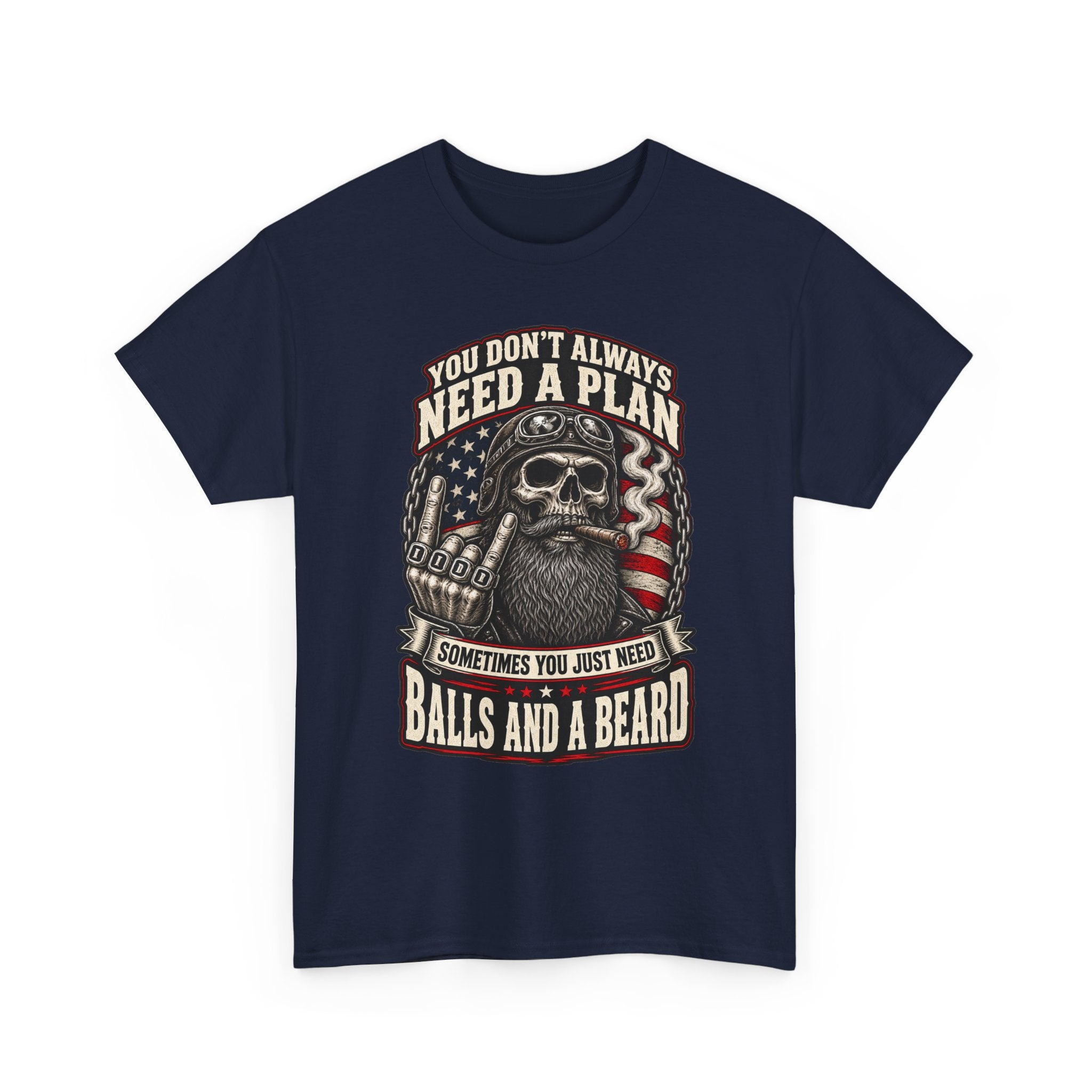 Balls & Beard V2 Biker Tee