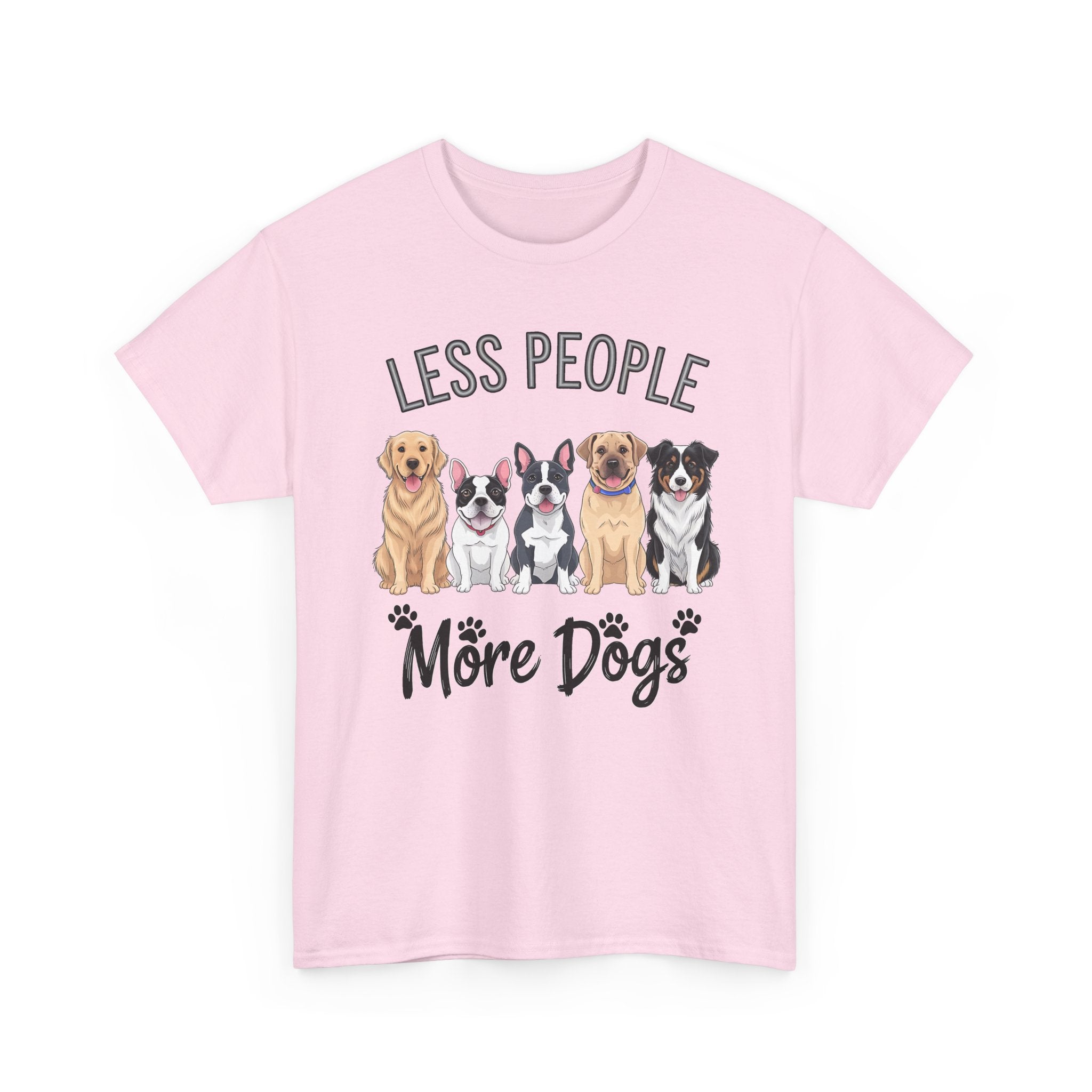 Less People More Dogs Tee