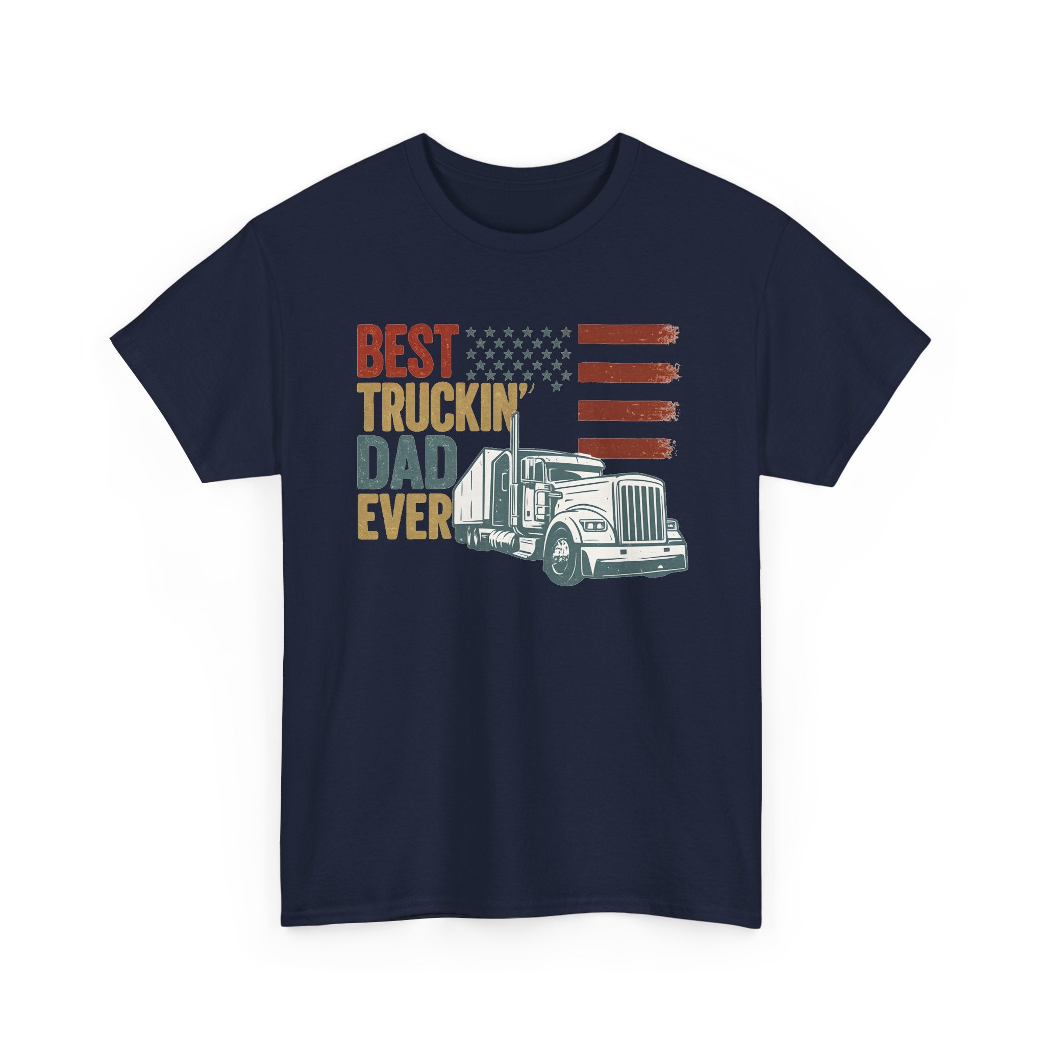 Best Truckin Dad Ever Tee