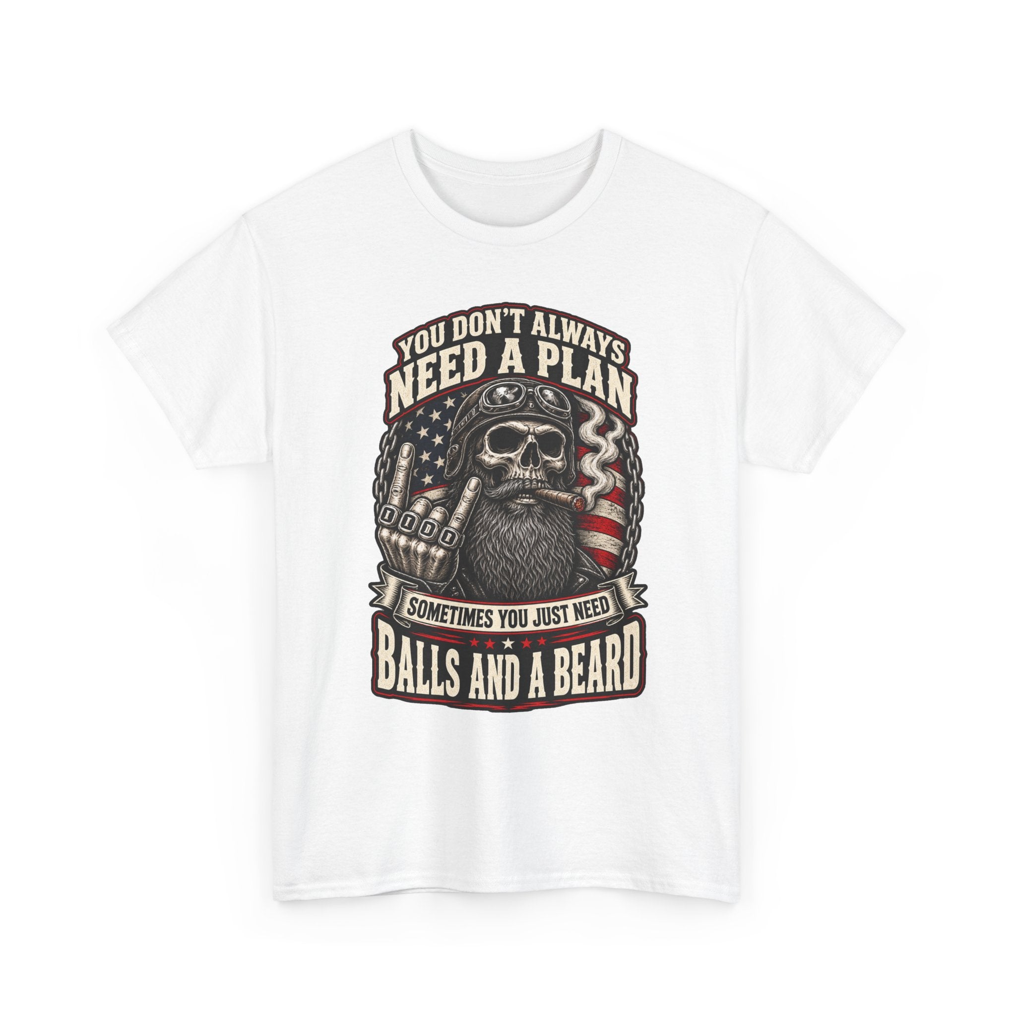 Balls & Beard V2 Biker Tee