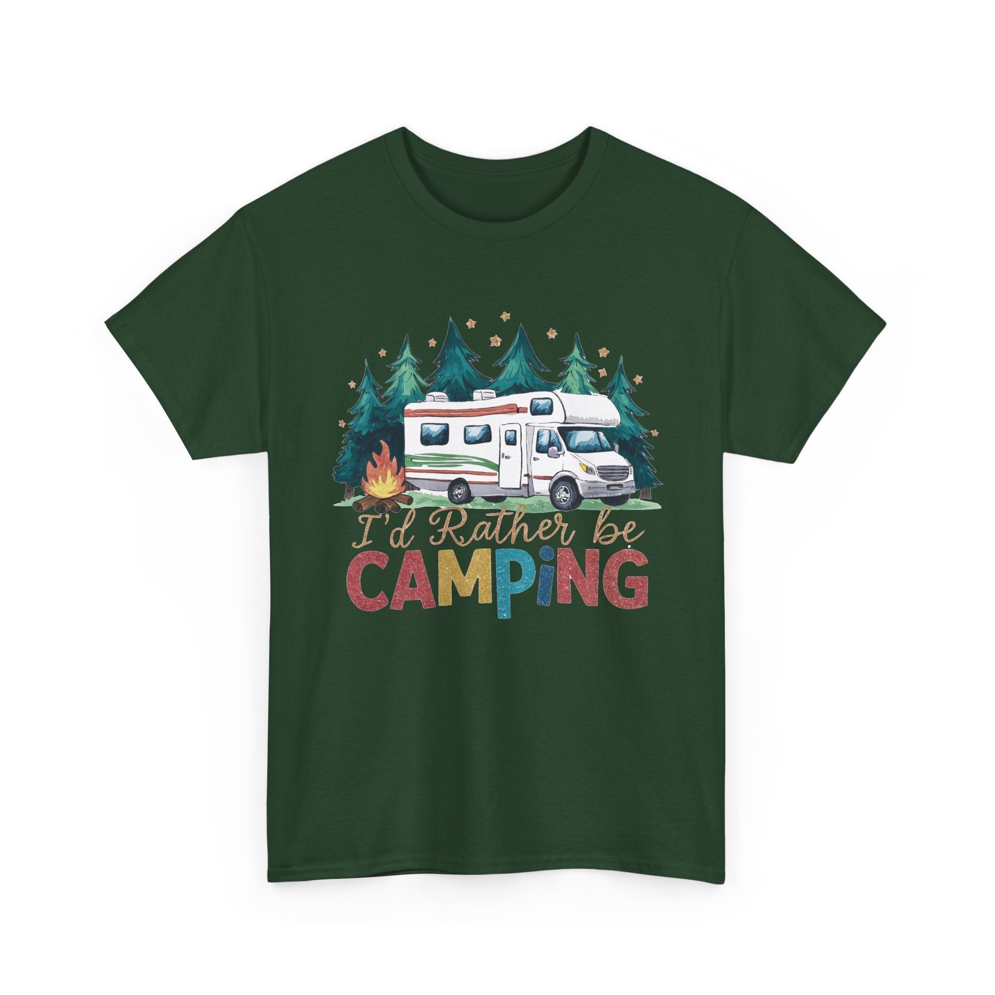 I'd Rather Be Camping Tee