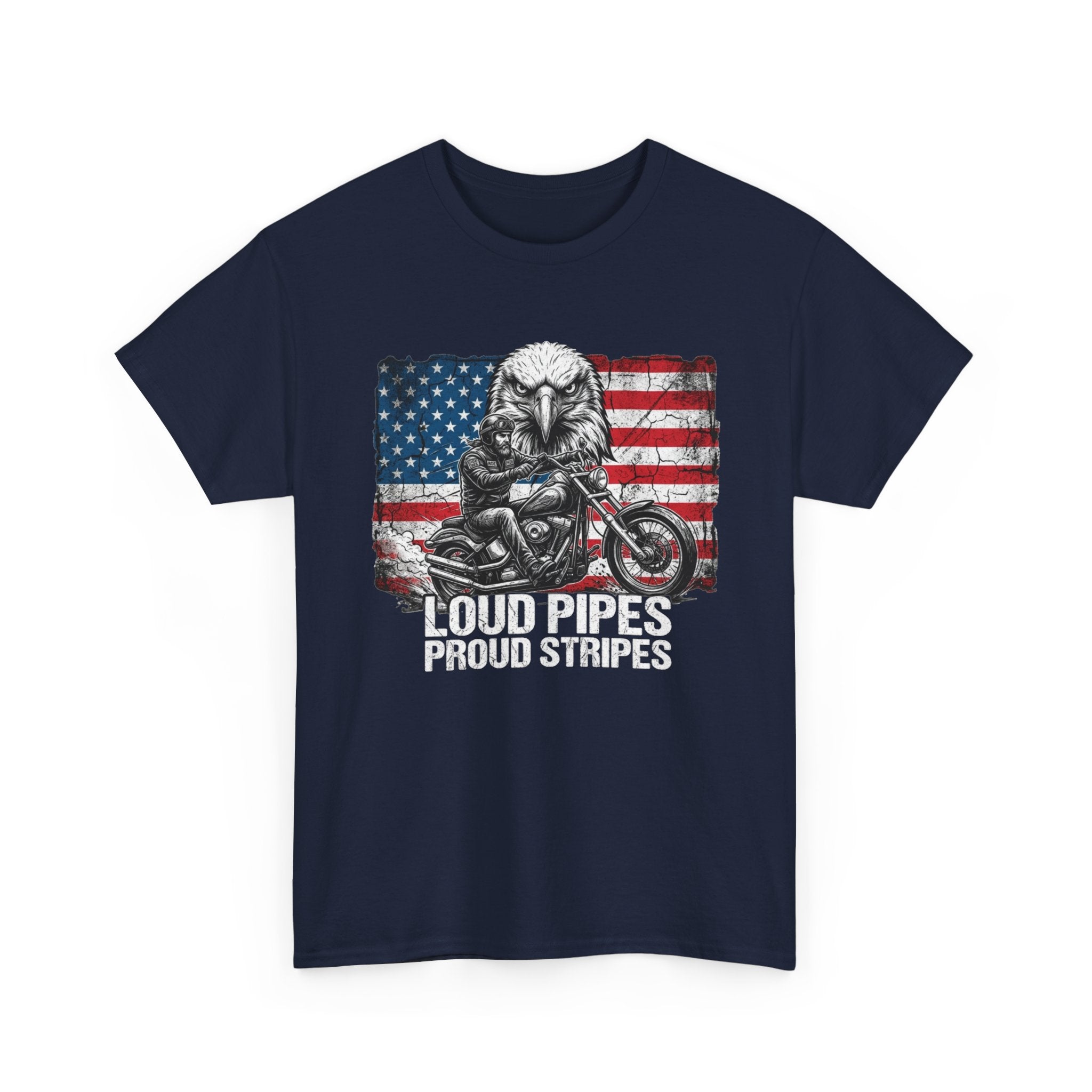 Loud Pipes Proud Stripes Tee