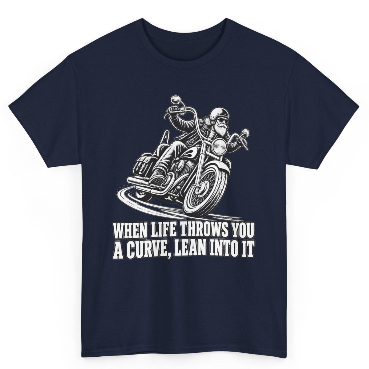 Lean Into It Biker Tee
