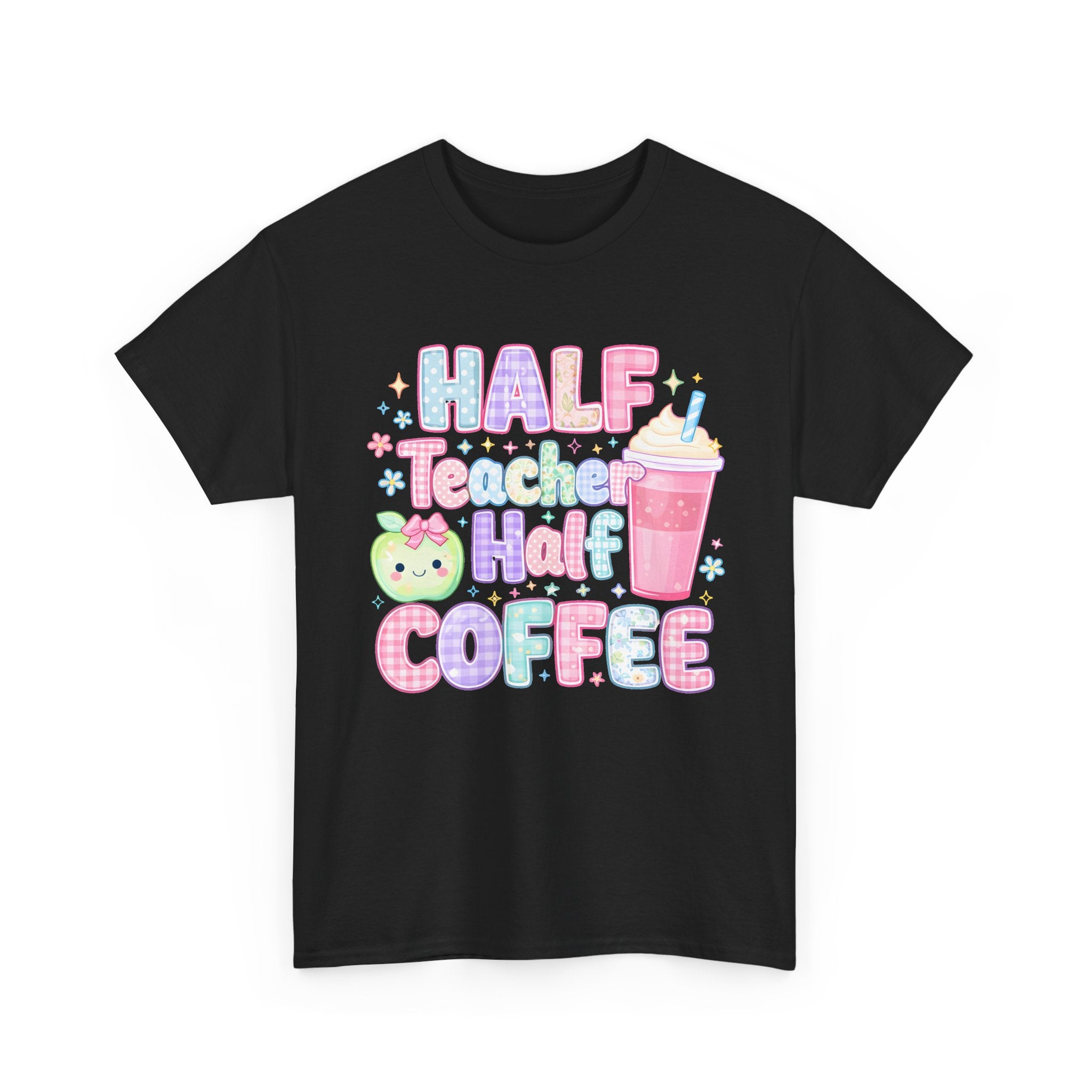 Half Teacher Half Coffee Tee